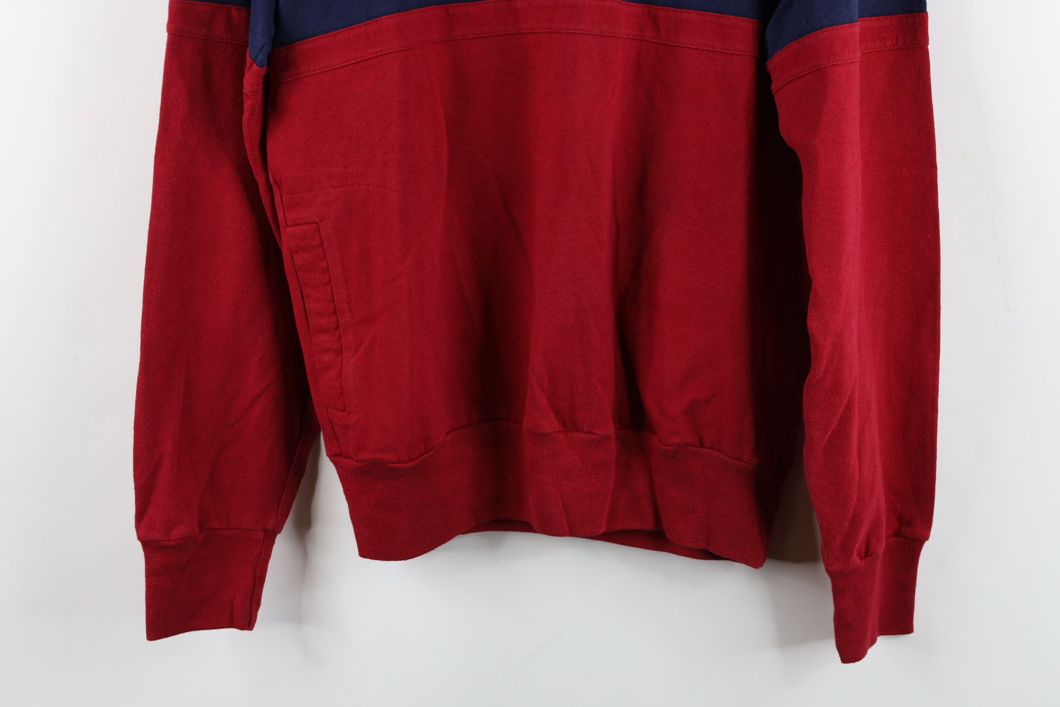 Vintage Vintage 70s Streetwear Heavyweight Block Pullover Rugby Polo Size US M / EU 48-50 / 2 - 3 Thumbnail