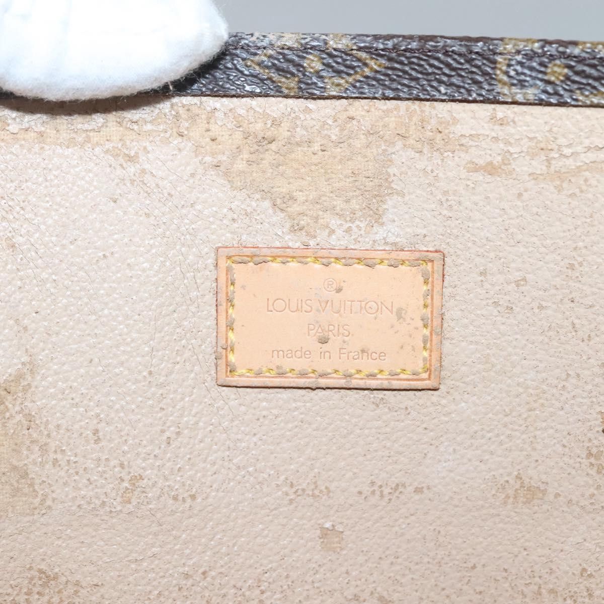 Louis Vuitton LOUIS VUITTON Monogram Sac Plat Hand Bag M51140 Size ONE SIZE - 10 Thumbnail