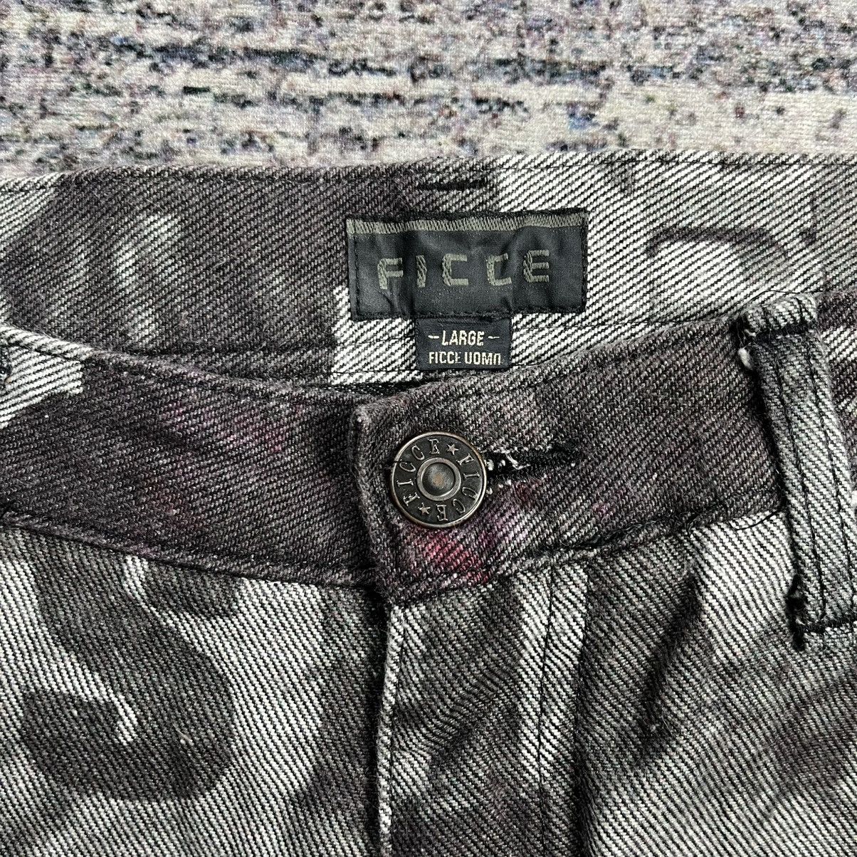 Yoshiyuki Konishi Archive 90s Ficce uomo nude print denim pants Size US 32 / EU 48 - 10 Thumbnail