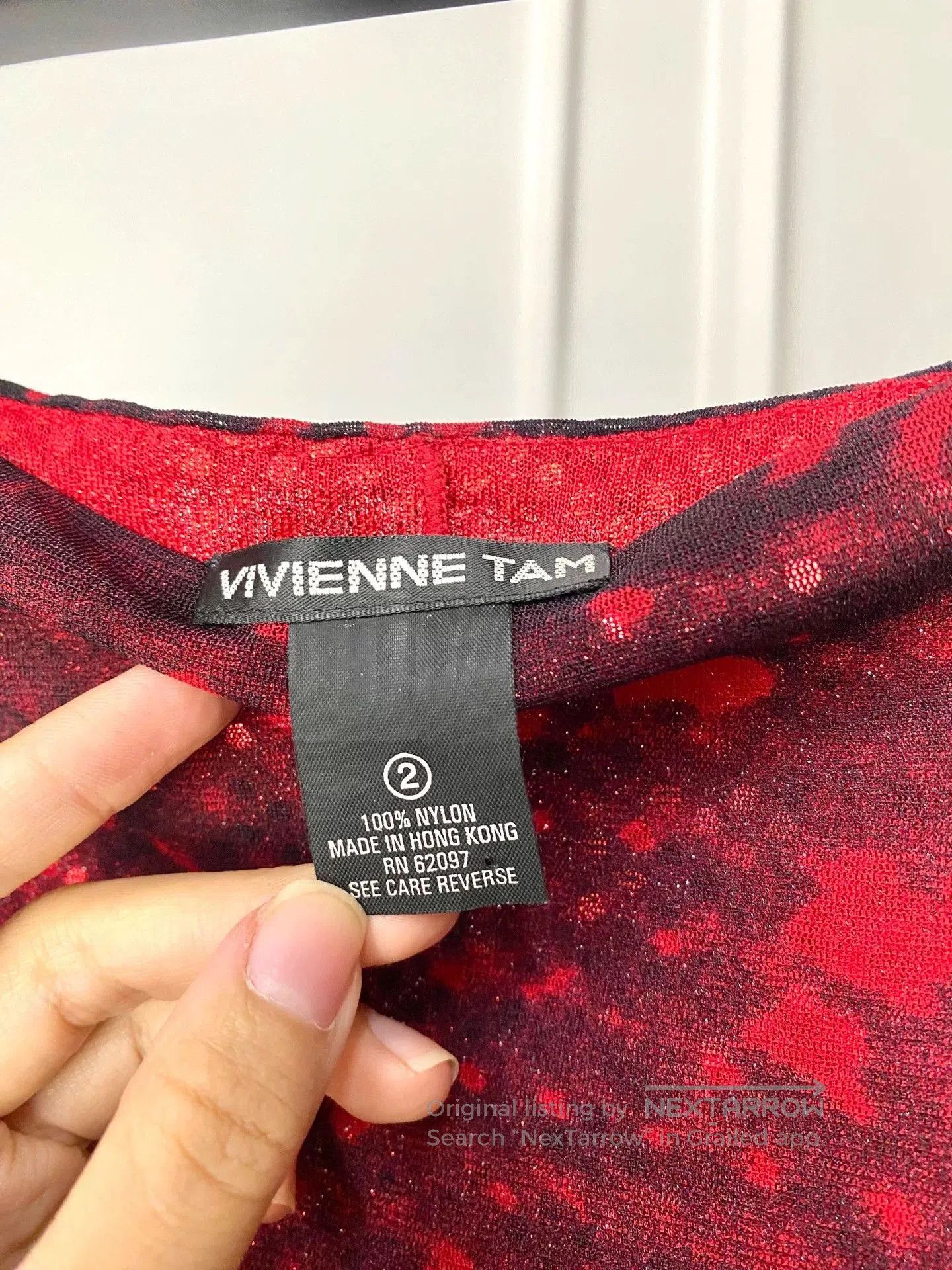 Vivienne Tam Vivienne Tam Dragon Scale Mesh Skirt. Size 22" - 2 Thumbnail