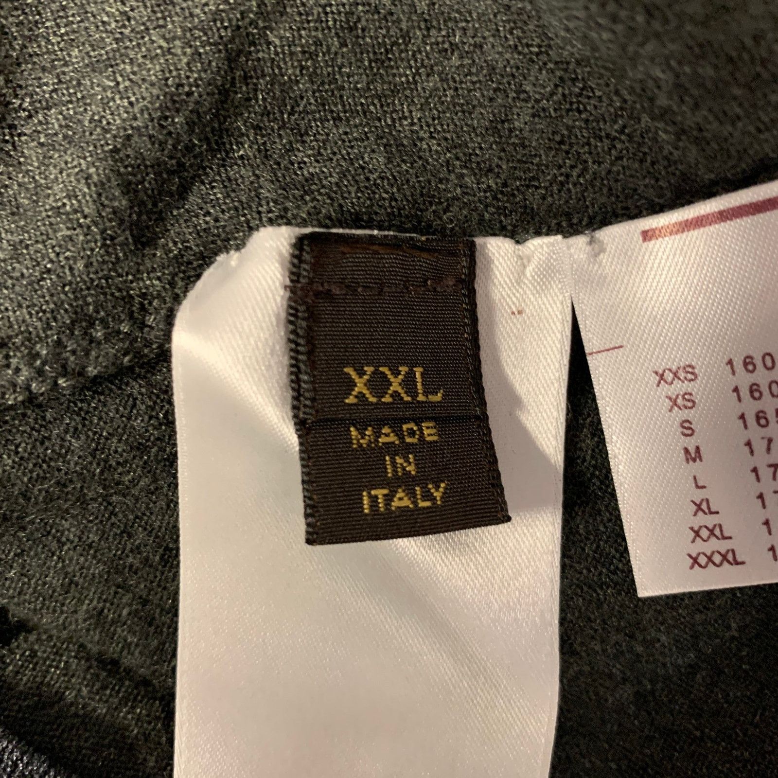 Louis Vuitton LOUIS VUITTON XXL Grey Charcoal Knitted Wool V-Neck Pullover Size US XXL / EU 58 / 5 - 4 Thumbnail