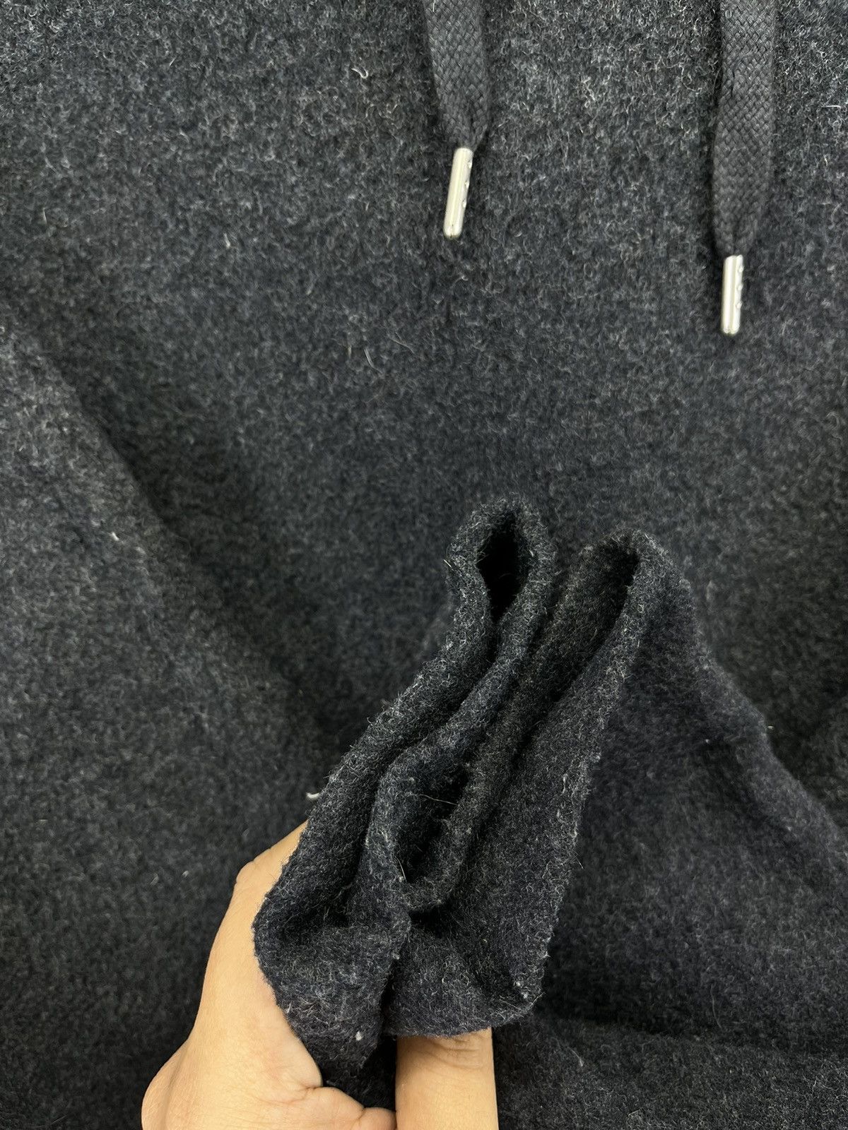 Lemaire × Uniqlo Lemaire x Uniqlo Rare Hoodie Black Sweatshirt Size S / US 4 / IT 40 - 9 Thumbnail