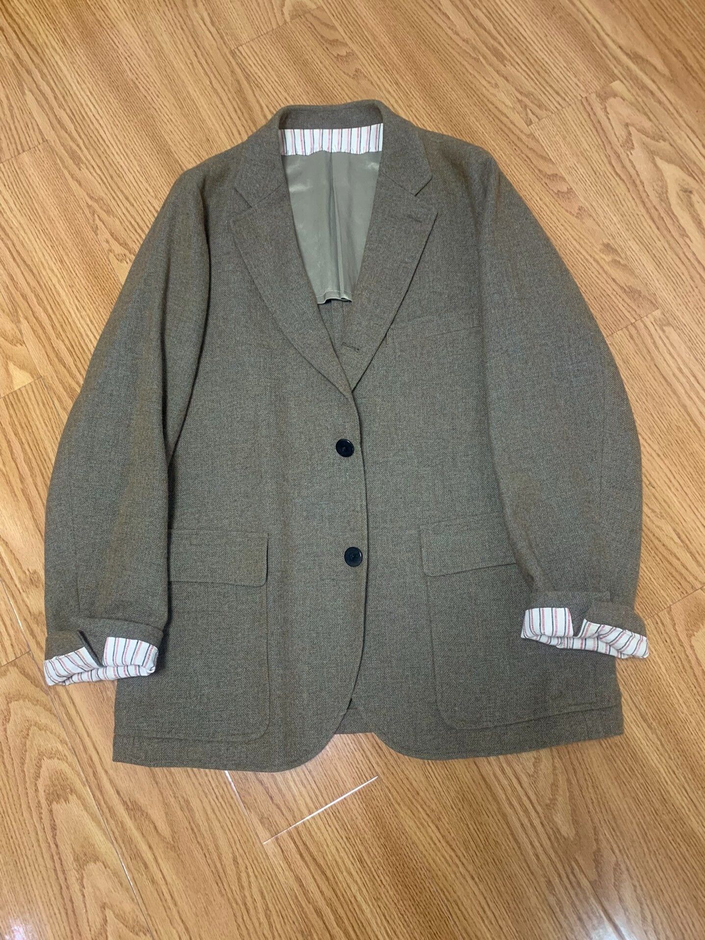 Visvim visvim verde tweed blazer size 3 Size US M / EU 48-50 / 2 - 1 Thumbnail