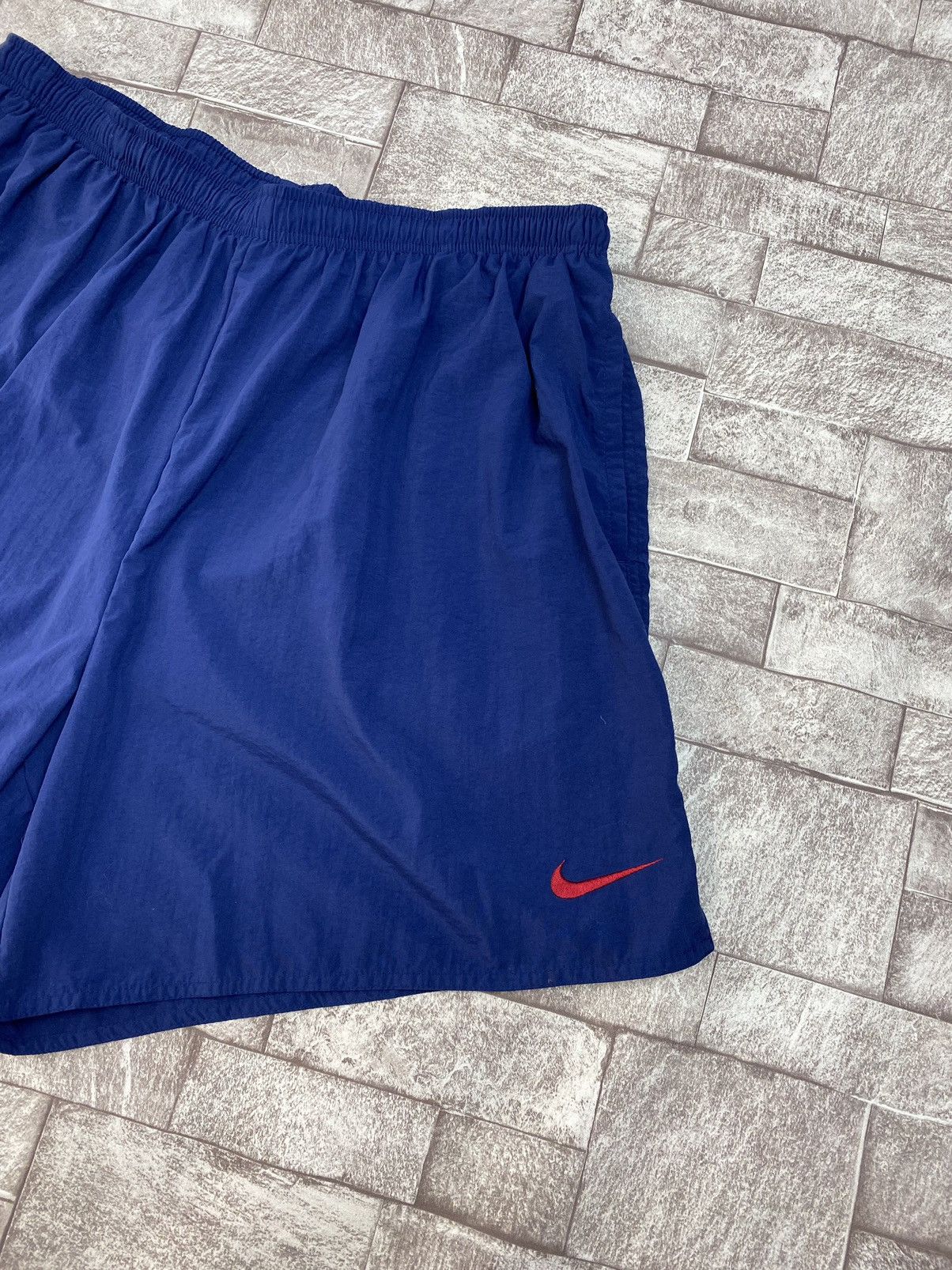 Japanese Brand × Nike Hype Nylon Nike Shorts Y2k style XXL Size US 38 / EU 54 - 3 Thumbnail
