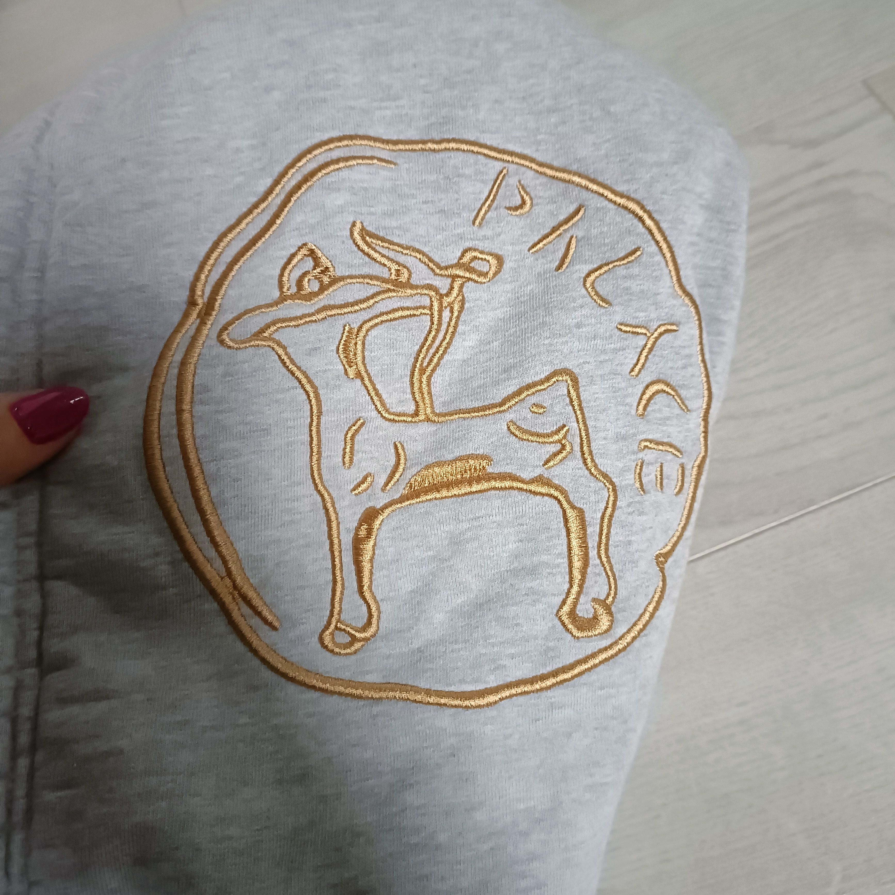 Palace Men's Gray Cotton Hoodie ! Size US M / EU 48-50 / 2 - 4 Thumbnail