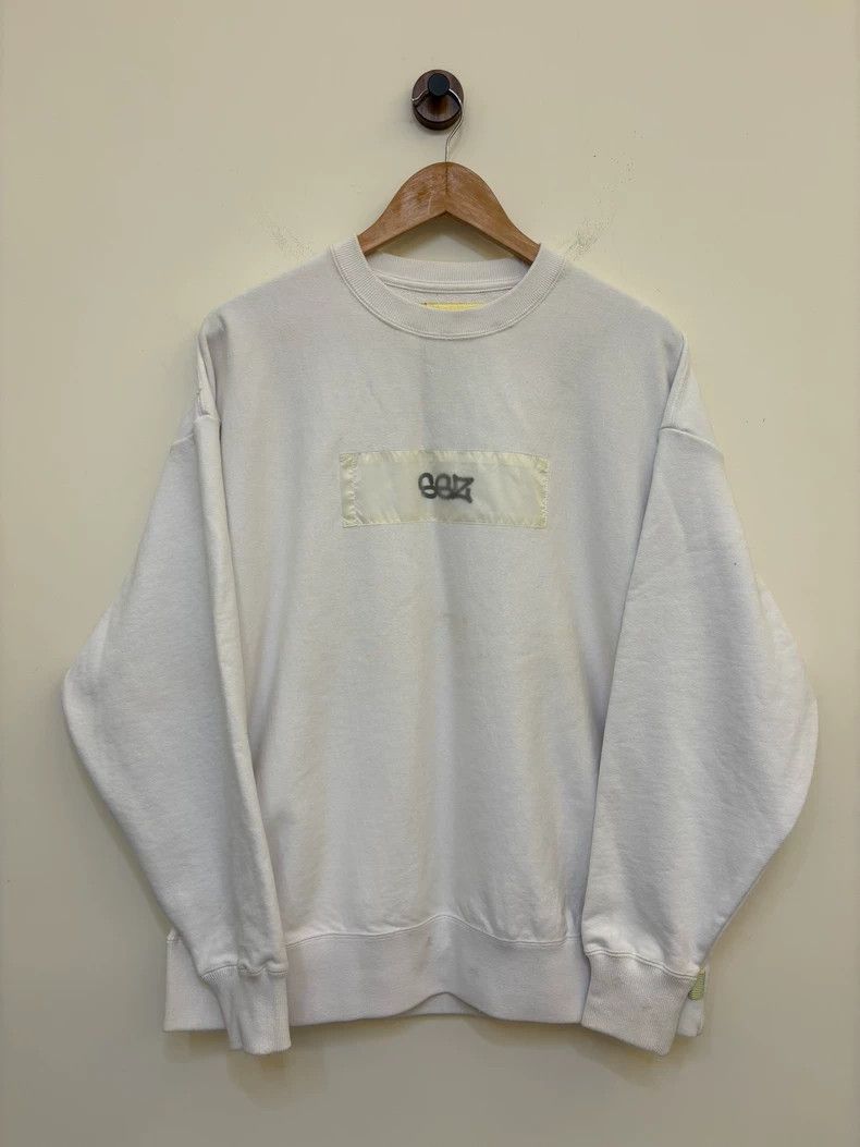 Sacai Classic White Oversized SSZ Sweatshirt Size US S / EU 44-46 / 1 - 1 Thumbnail