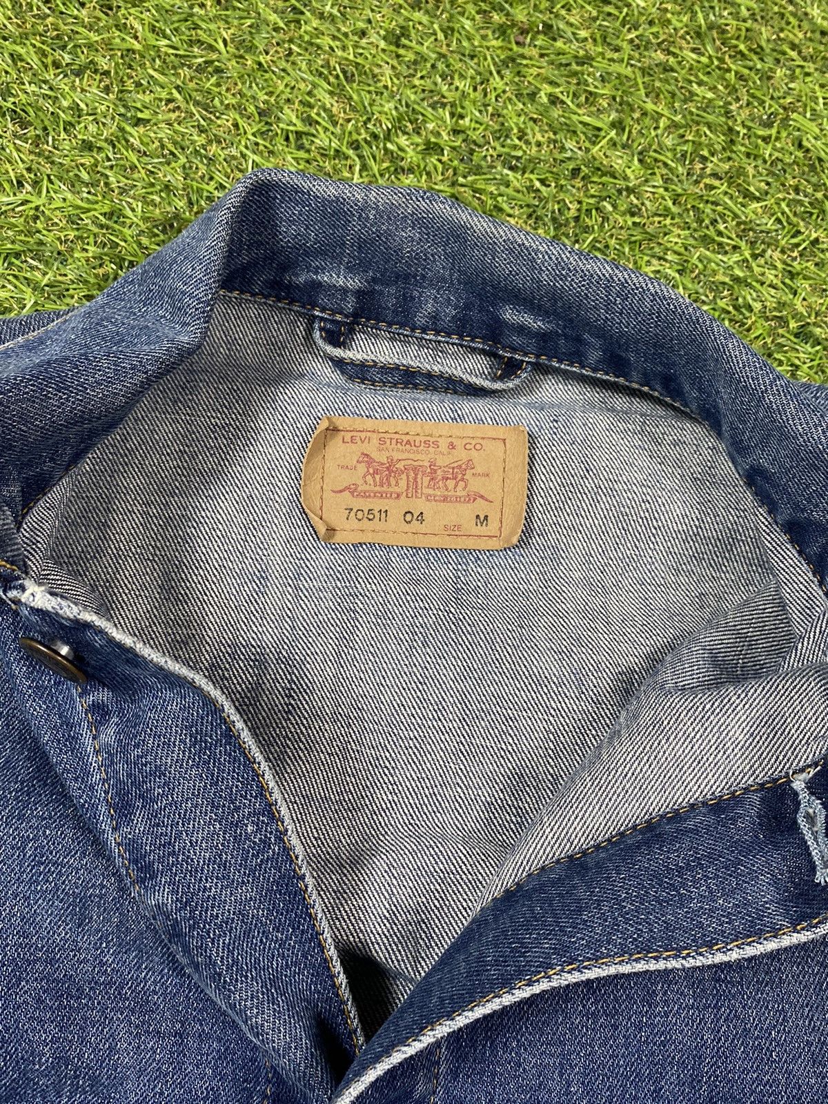 Levi's × Levi's Vintage Clothing × Vintage Vintage 90s Levi’s denim jacket jeans streetwear size M Size US M / EU 48-50 / 2 - 4 Thumbnail