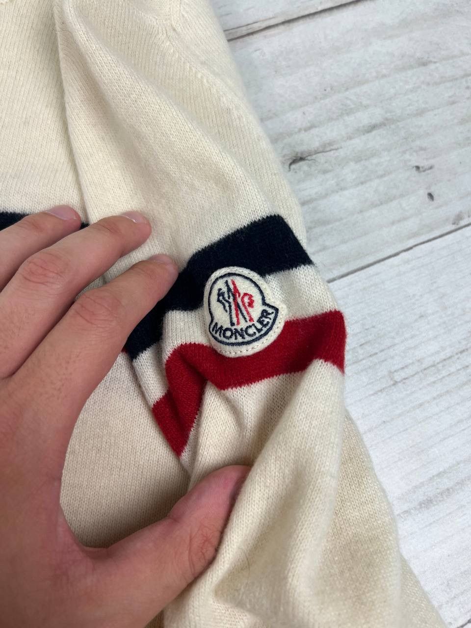 Moncler Vintage Moncler Wool Sweater Striped Size US M / EU 48-50 / 2 - 8 Thumbnail