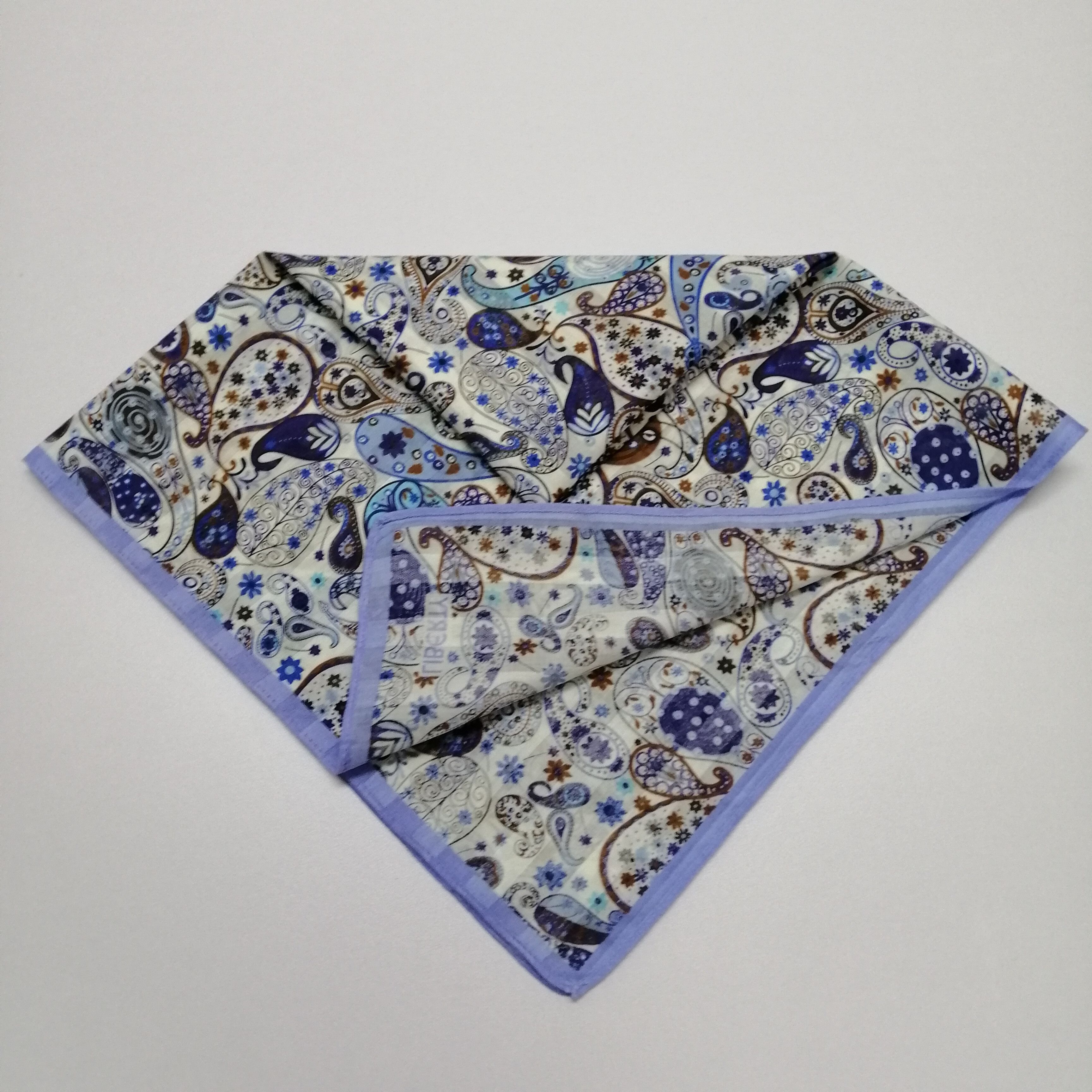 Liberty × Vintage Liberty Handkerchief / Neckerchief / Bandana-KD1336 Size ONE SIZE - 4 Thumbnail