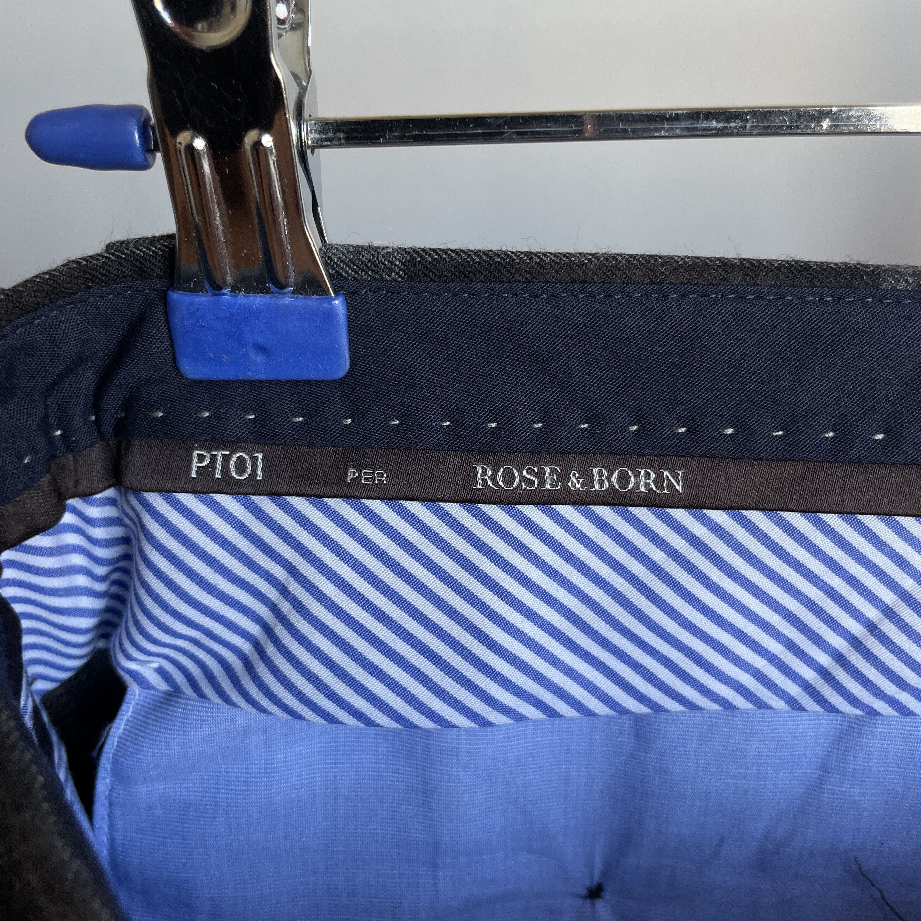 PT Torino PT01 Pantaloni Torino Cropped Plaid Slim Wool Dress Trousers Size US 30 / EU 46 - 12 Thumbnail