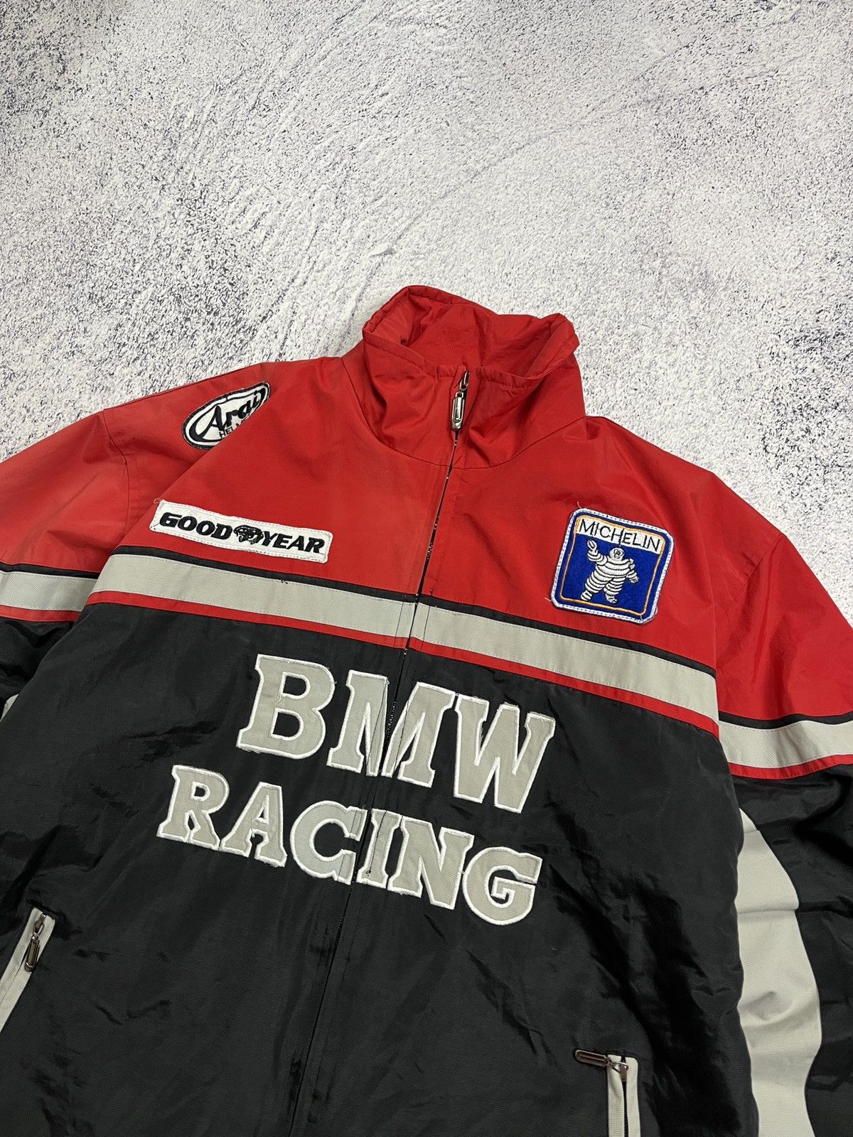 BMW × Vintage Vintage BMW Racing Jacket Michelin Good Year EmbroideredLogo Size US XXL / EU 58 / 5 - 5 Thumbnail