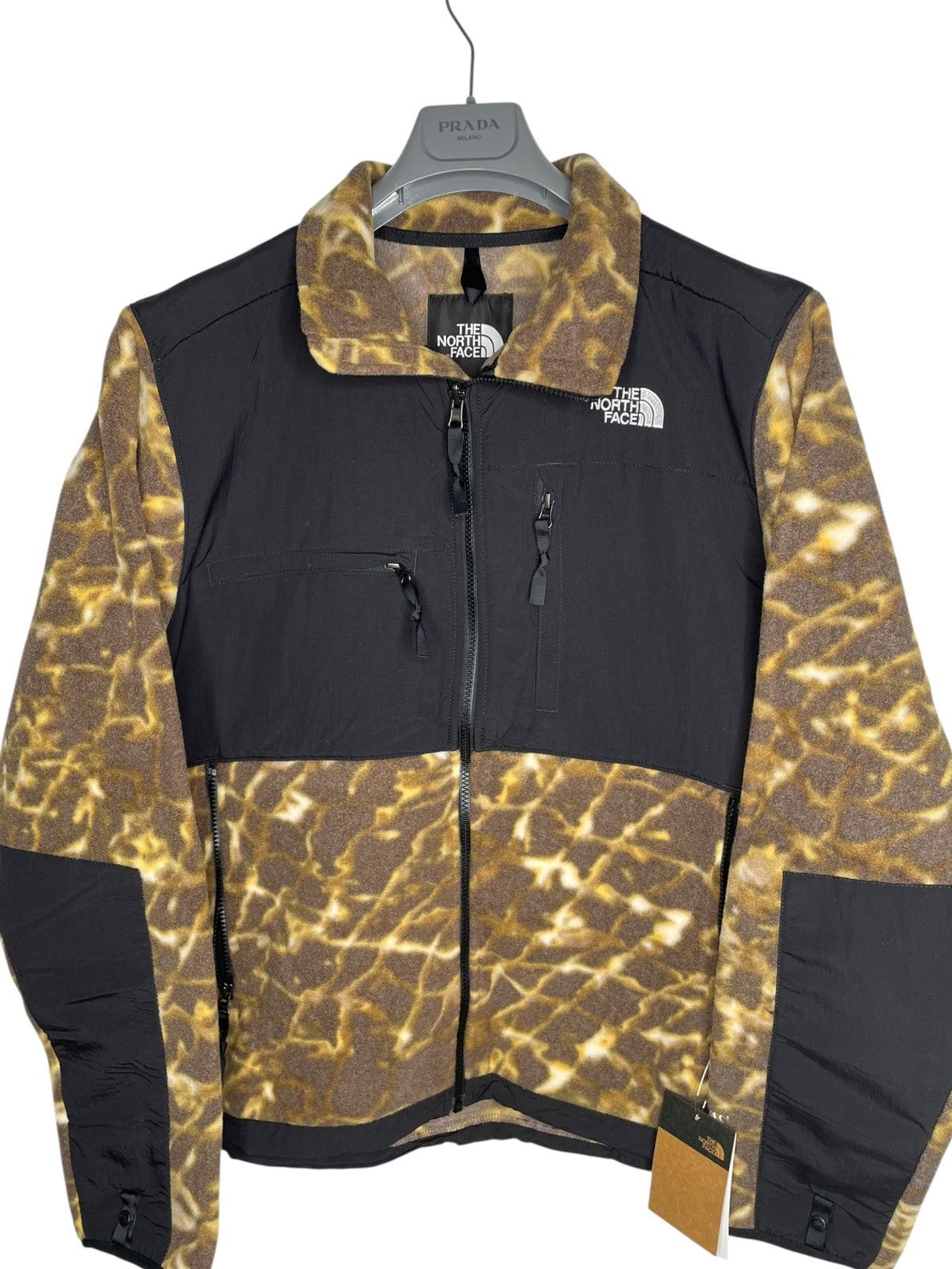 The North Face North Face Denali Fleece Jacke Neu - Braun Holz Design Size US XL / EU 56 / 4 - 8 Thumbnail