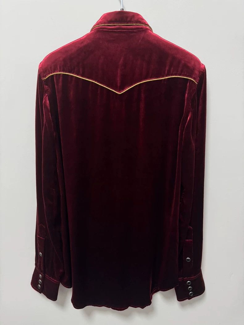 Saint Laurent Paris Saint laurent paris 16fw show style palace gold thread red Size US S / EU 44-46 / 1 - 2 Thumbnail