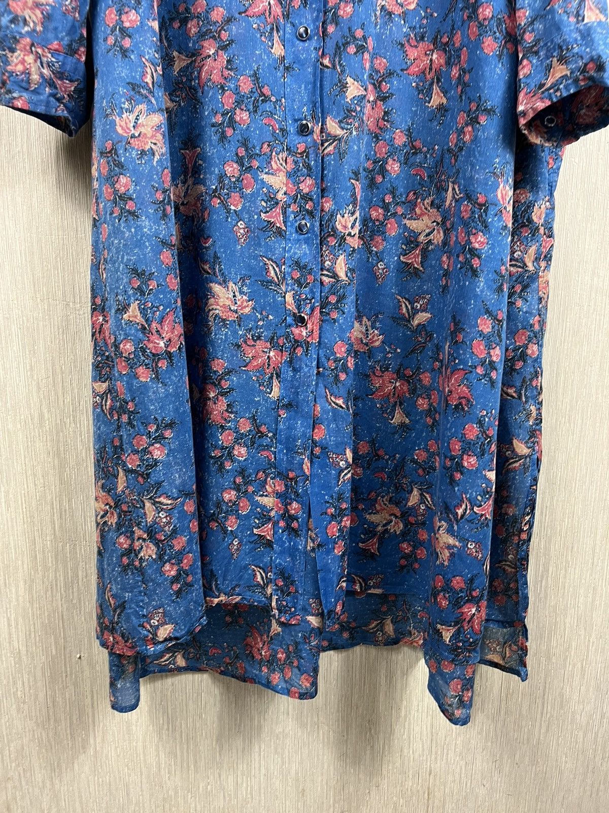 Designer × Isabel Marant × Isabel Marant Etoile Isabel Marant Etoile floral maxi dress button up dungarees Size M / US 6-8 / IT 42-44 - 5 Thumbnail