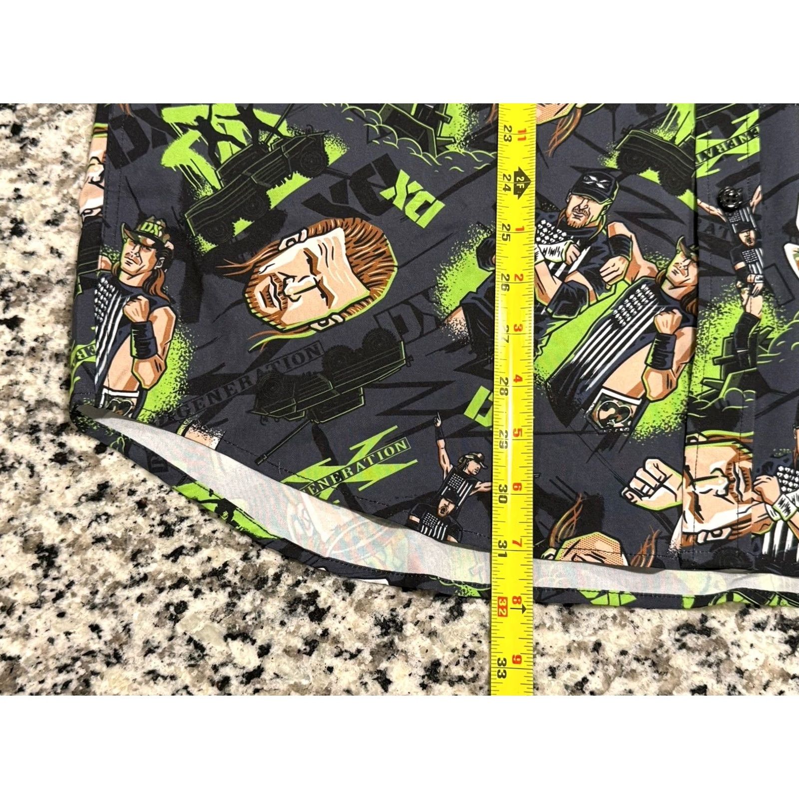 Vintage RSVLTS D-Generation X Shirt Mens XL Black Green Button Up Series II Short Sleeve Casual Party/Cocktail Mens Size US XL / EU 56 / 4 - 4 Thumbnail