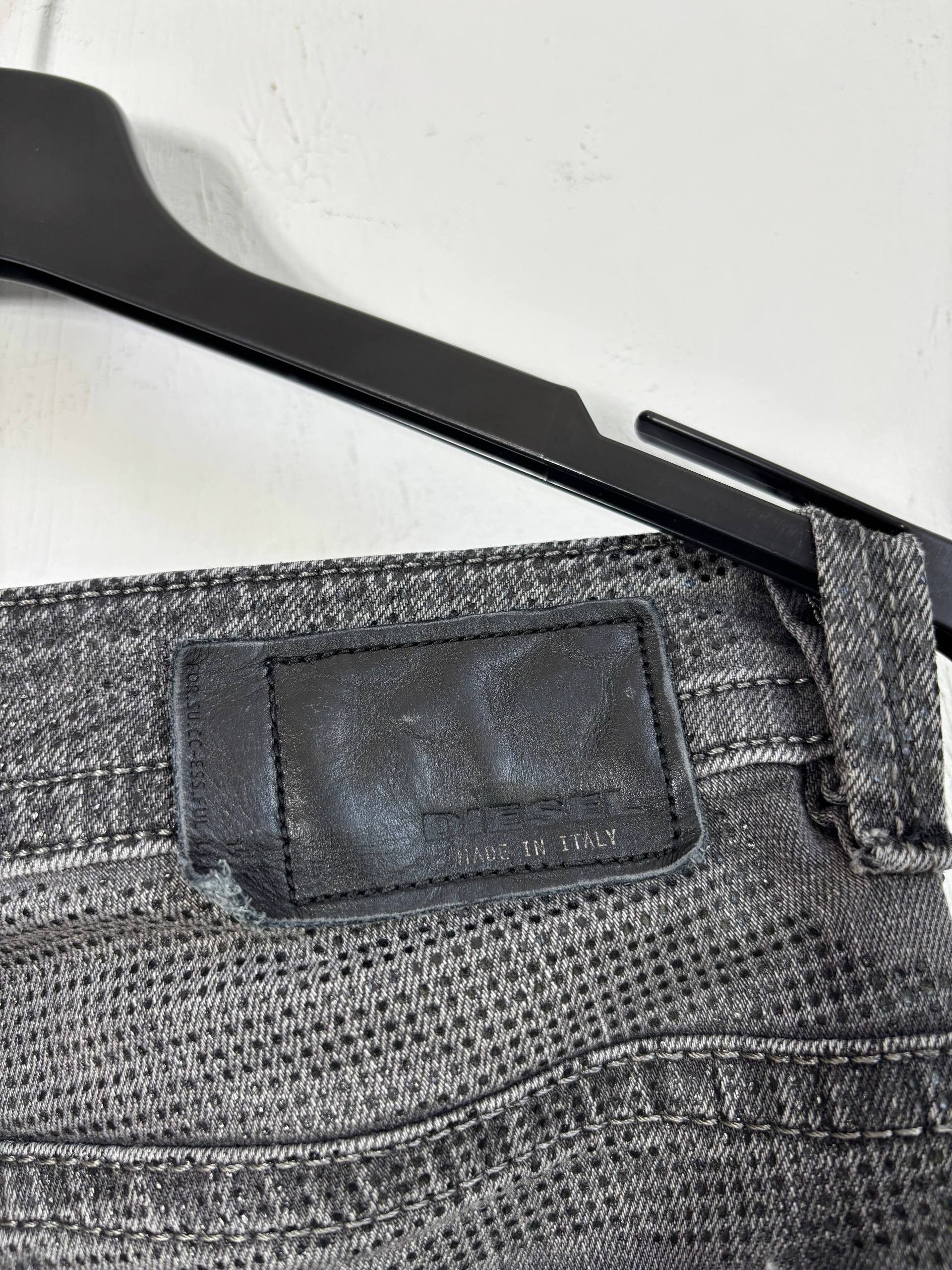 Diesel Diesel Thavar Slim-Skinny Glitter Denim Jeans W32 L32 Mens Size US 32 / EU 48 - 8 Thumbnail