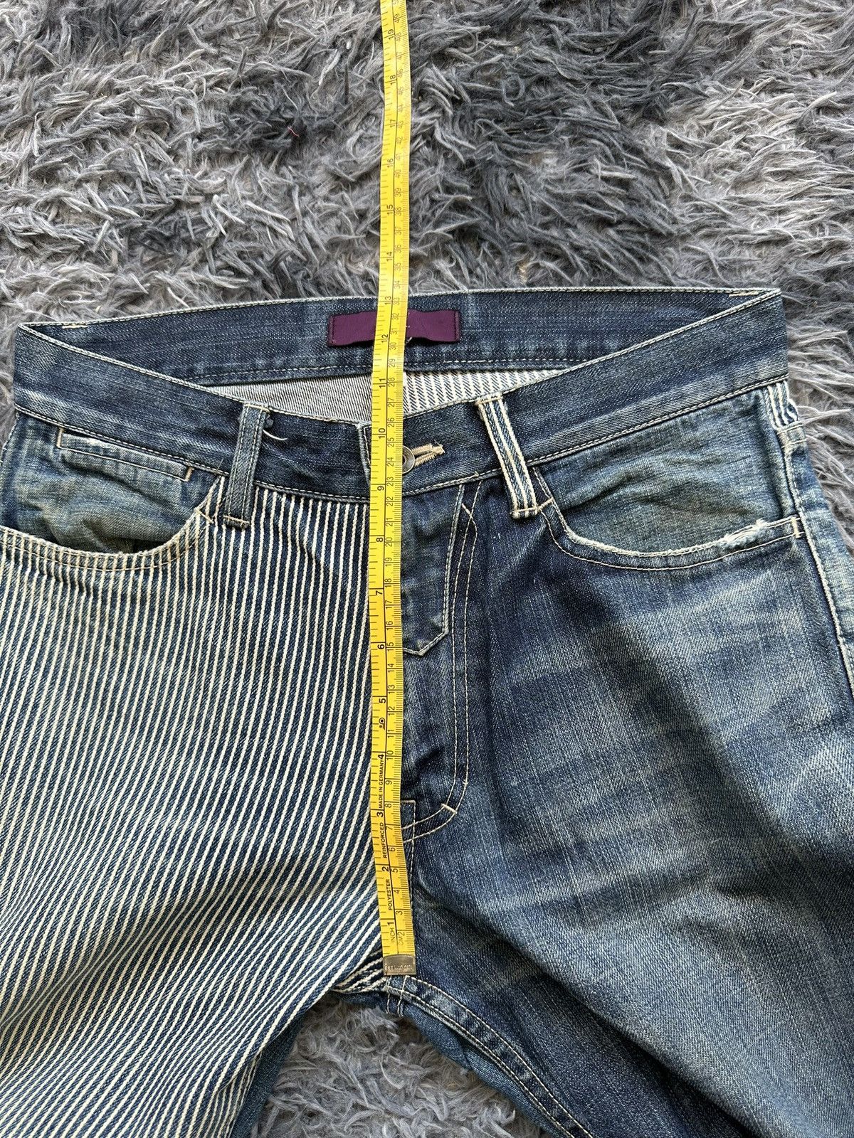 Japanese Brand Y2k KELEN Japan patchwork vintage style jeans Size US 30 / EU 46 - 13 Thumbnail