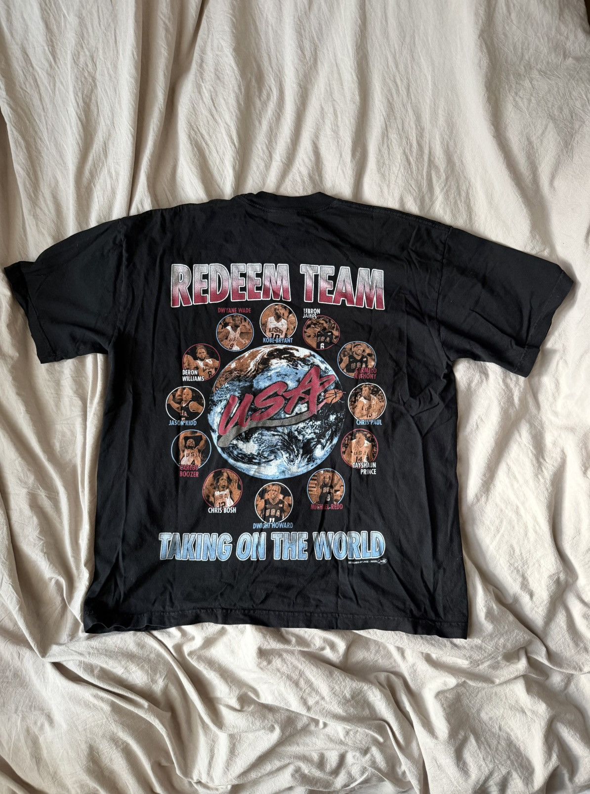 JAEE JAEE USA Basketball Graphic Tee Size US L / EU 52-54 / 3 - 3 Thumbnail