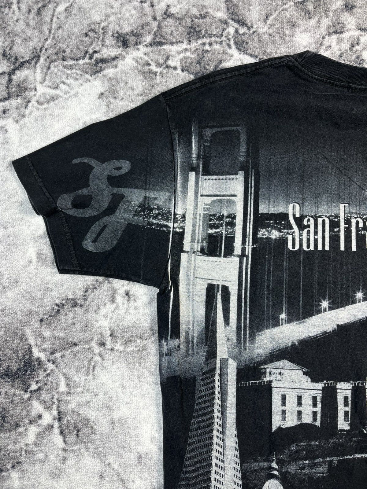 Vintage San Francisco All Over Print Graphic T-Shirt Vintage Size US L / EU 52-54 / 3 - 12 Thumbnail