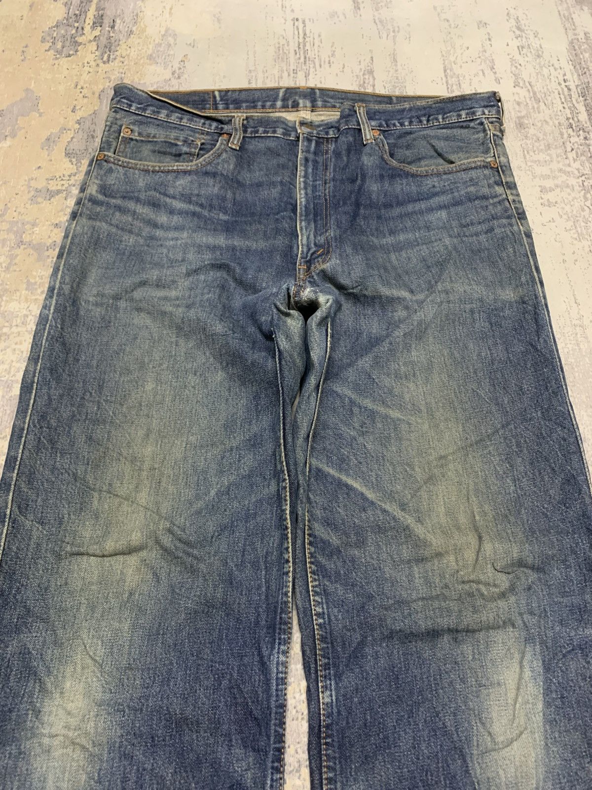 Levi's VTG 90s Levi’s 508 Straight Leg Denim Jeans Faded Wash 38x30 Size US 38 / EU 54 - 2 Thumbnail