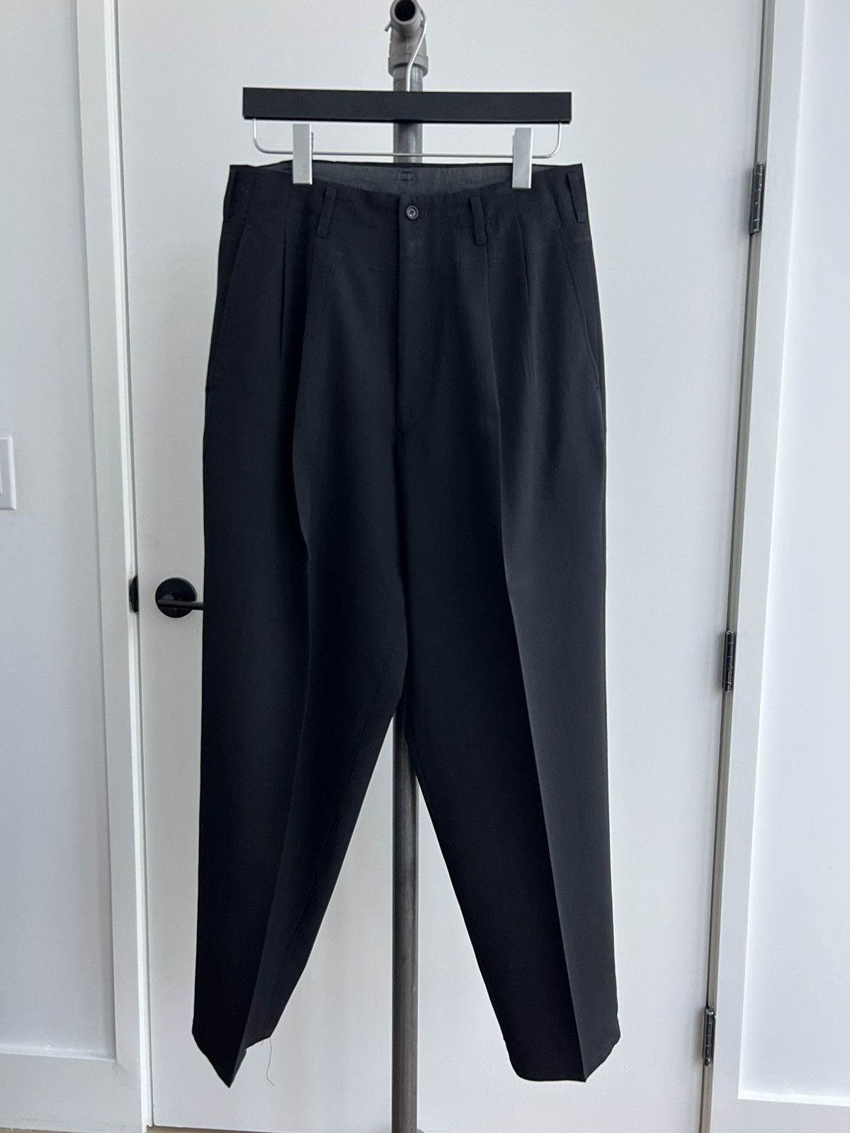 Y's for Men × Yohji Yamamoto 90's Checkered Wool Pants | Grailed