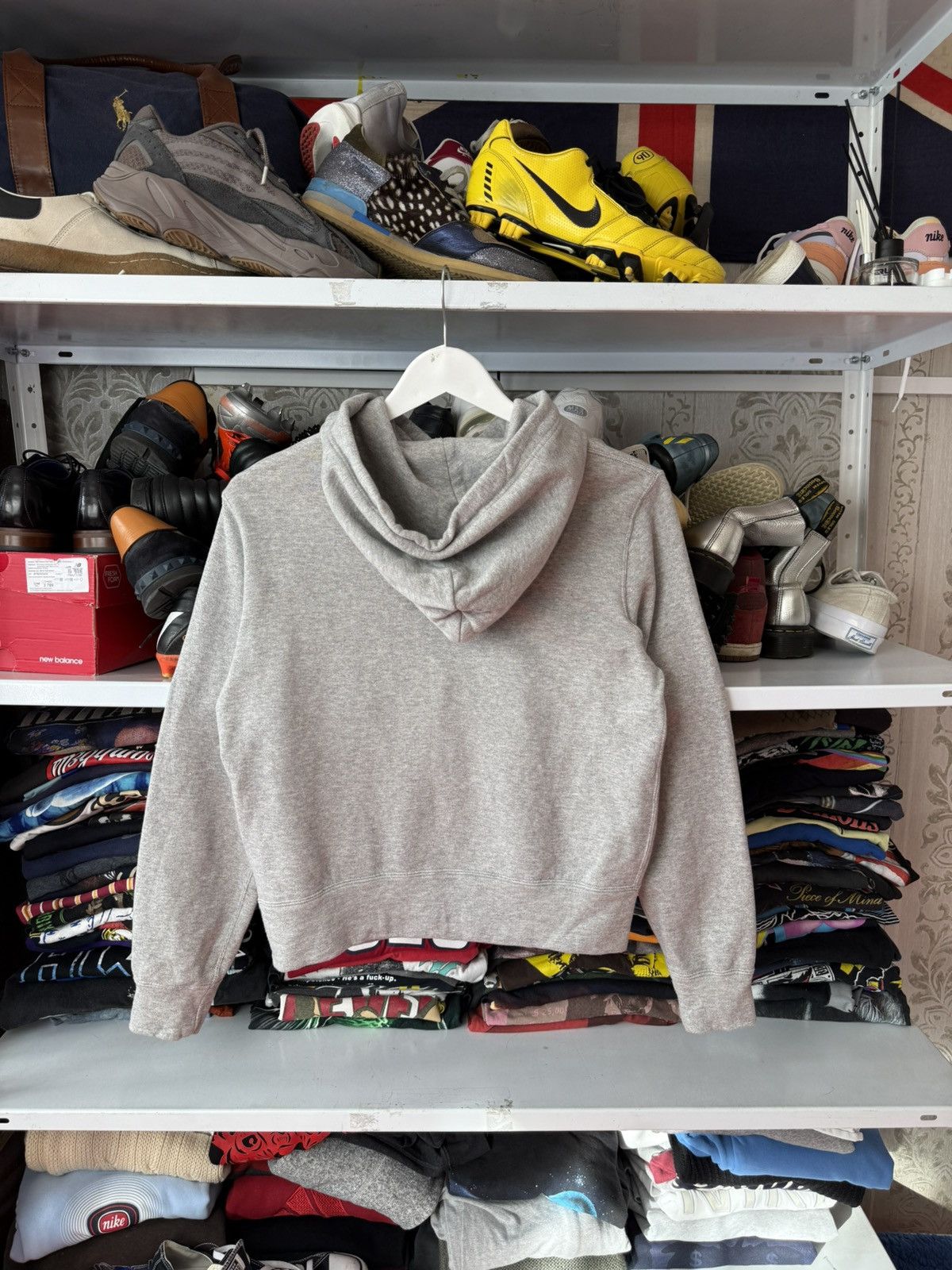 Comme des Garcons PLAY Comme Des Garcons Play CDG Grey Hoodie Sweatshirt Japanese Size M / US 6-8 / IT 42-44 - 3 Thumbnail