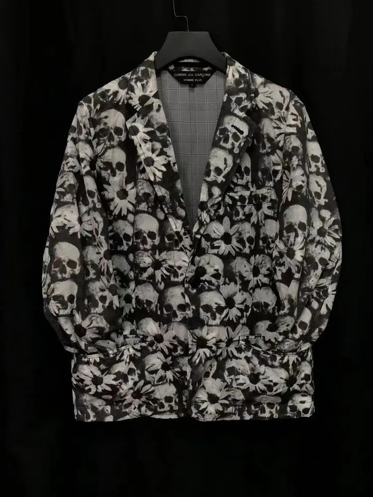 Comme des Garcons Comme des Garcons Homme Plus 11SS Skull runway blazer Size US S / EU 44-46 / 1 - 2 Thumbnail