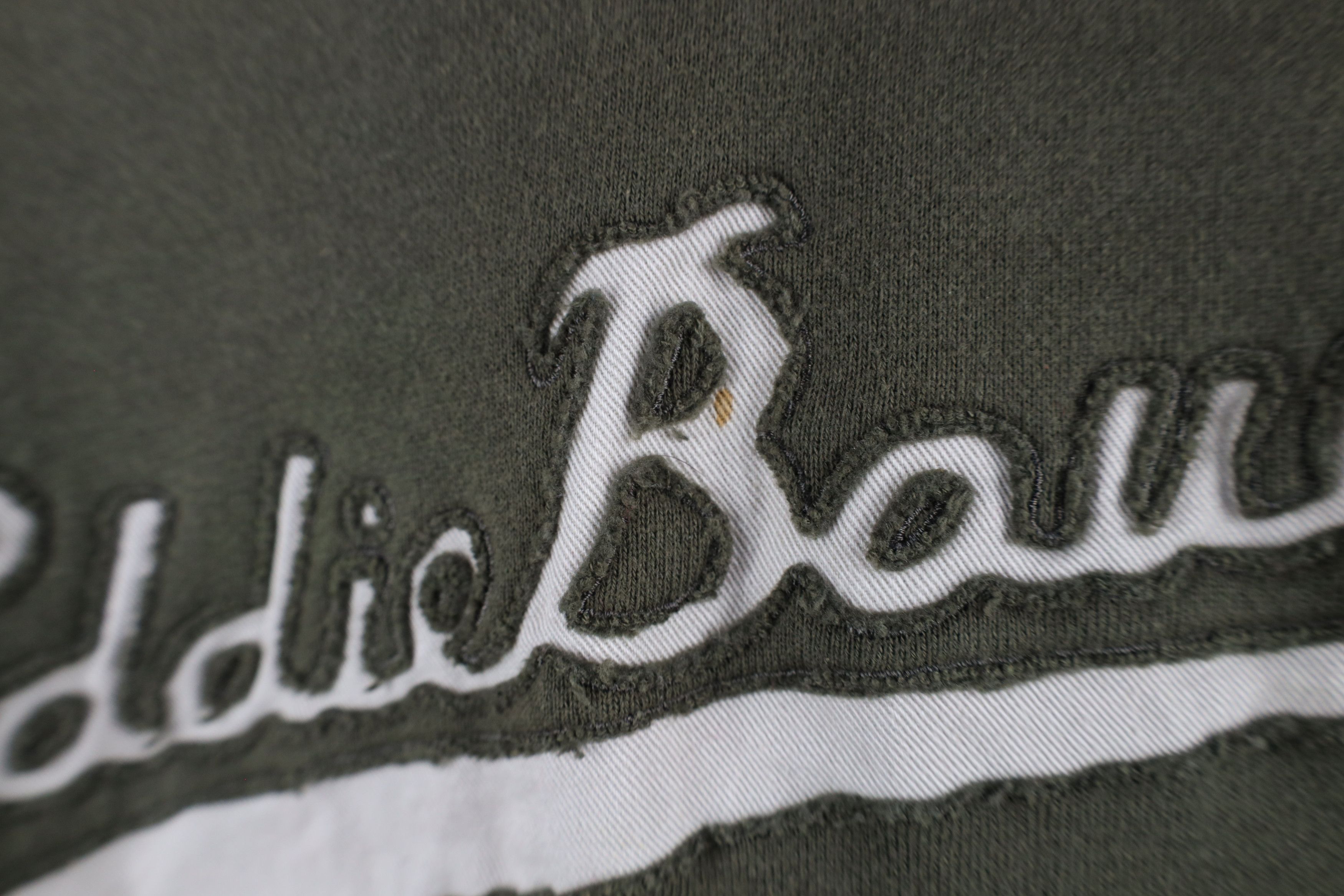 Eddie Bauer × Vintage Vintage Eddie Bauer Spell Script Heavyweight Hoodie Green Size US L / EU 52-54 / 3 - 5 Thumbnail