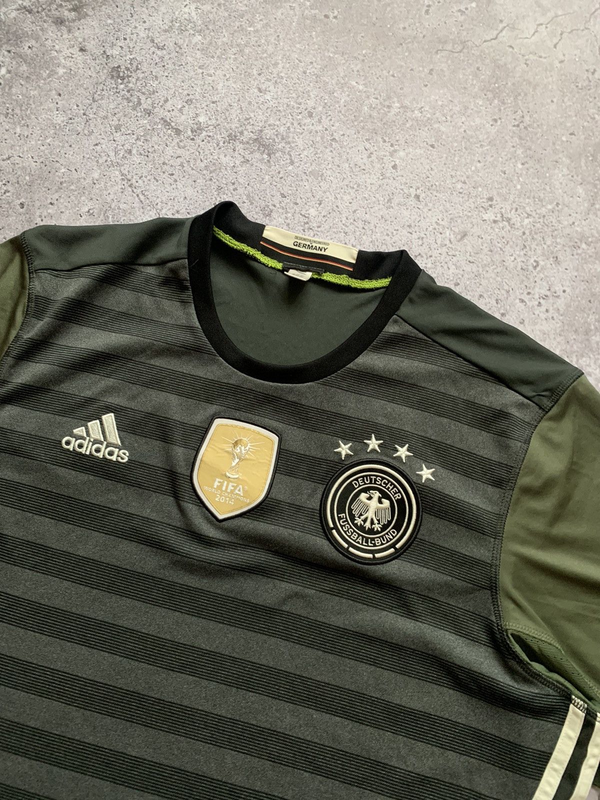 Adidas × Vintage 🔥ADIDAS GERMANY 2016 2017 AWAY SOOCER JERSEY Size US XL / EU 56 / 4 - 5 Thumbnail