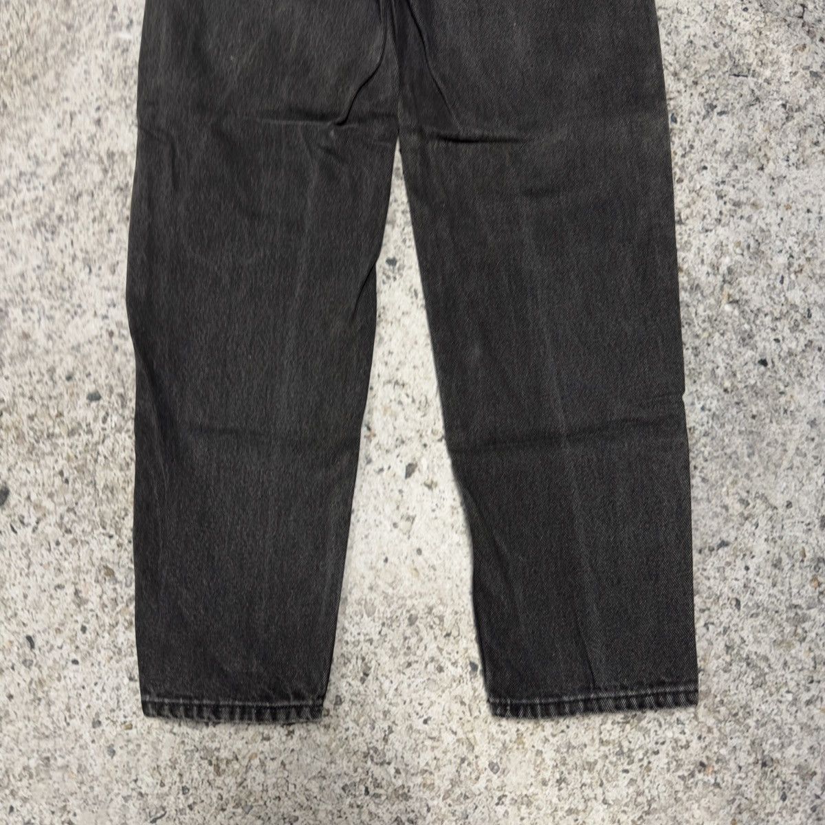 Levi's 90s Levi’s 550 Faded Black Denim ERD Grunge CDG Size US 31 - 8 Thumbnail