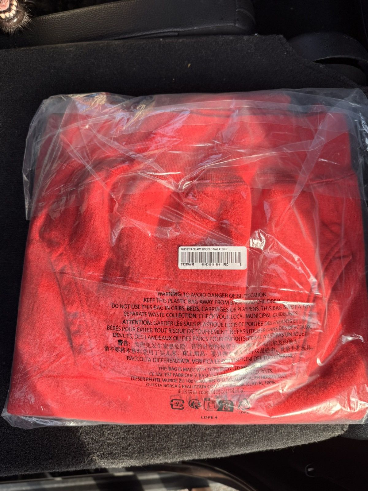 Supreme Supreme Ghostface Arc Hooded Sweatshirt Size US S / EU 44-46 / 1 - 2 Thumbnail