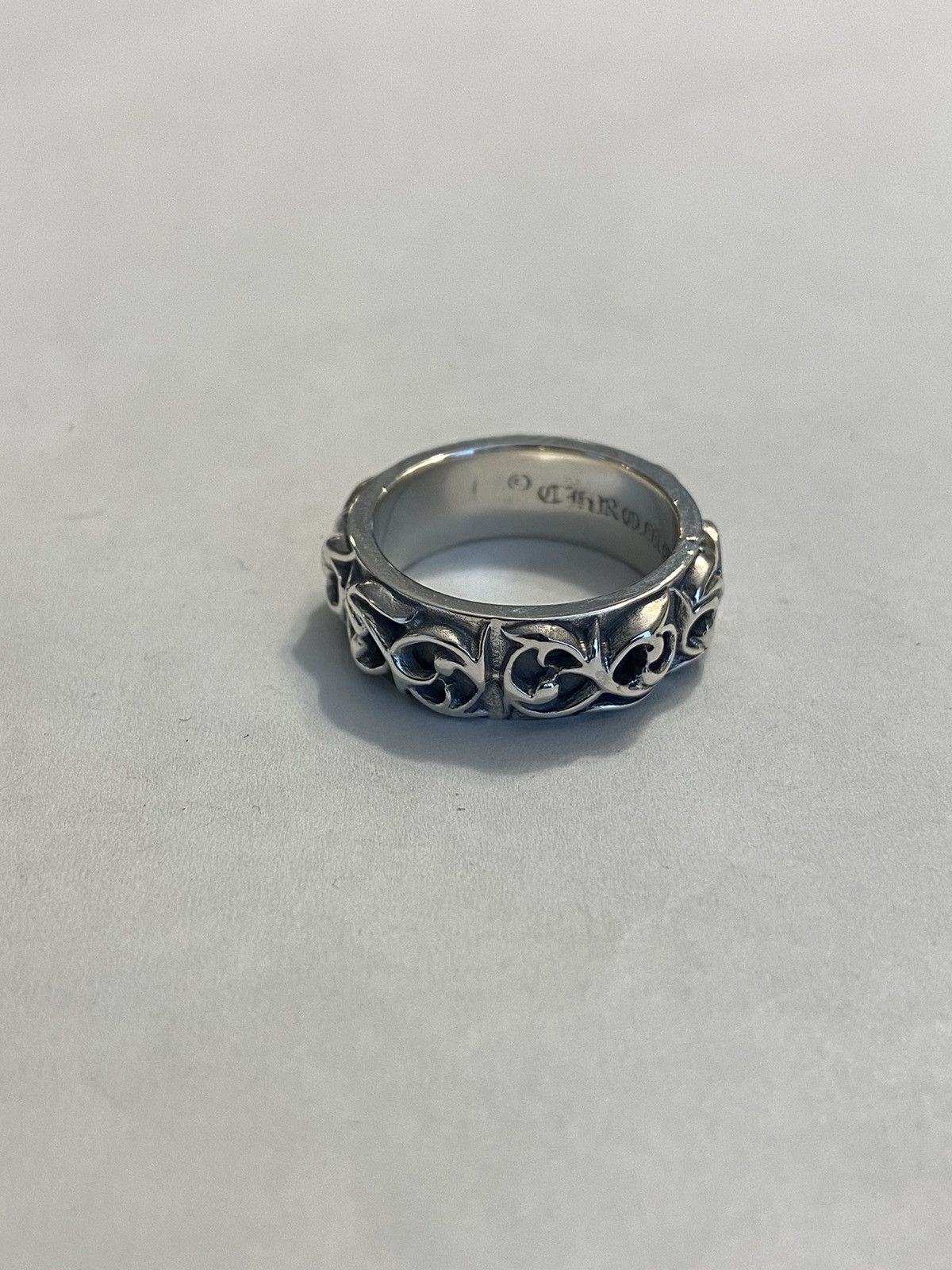 Chrome Hearts Chrome Hearts Eternity Vine Band Ring Silver Size 9 US