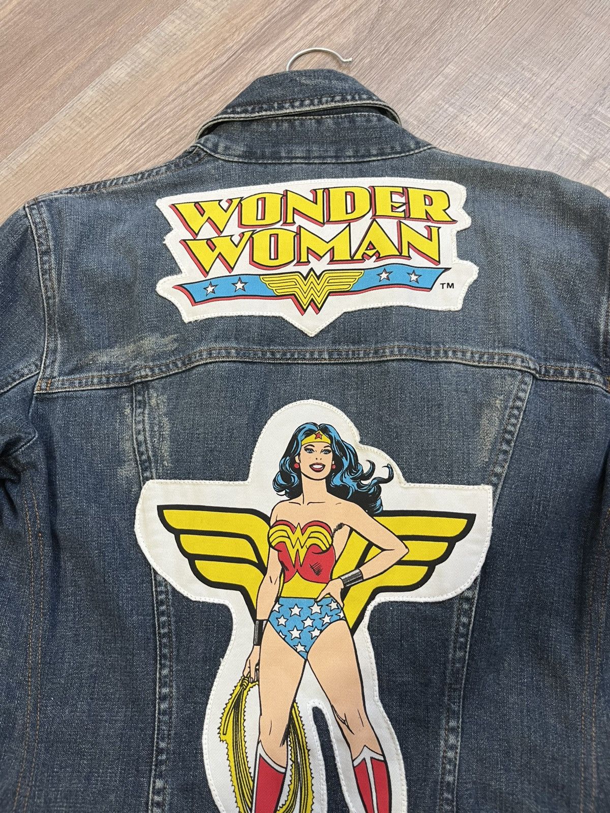 Dolce & Gabbana Dolce&Gabbana Vintage Wonder Woman Limited Denim Jacket Size L / US 10 / IT 46 - 5 Thumbnail