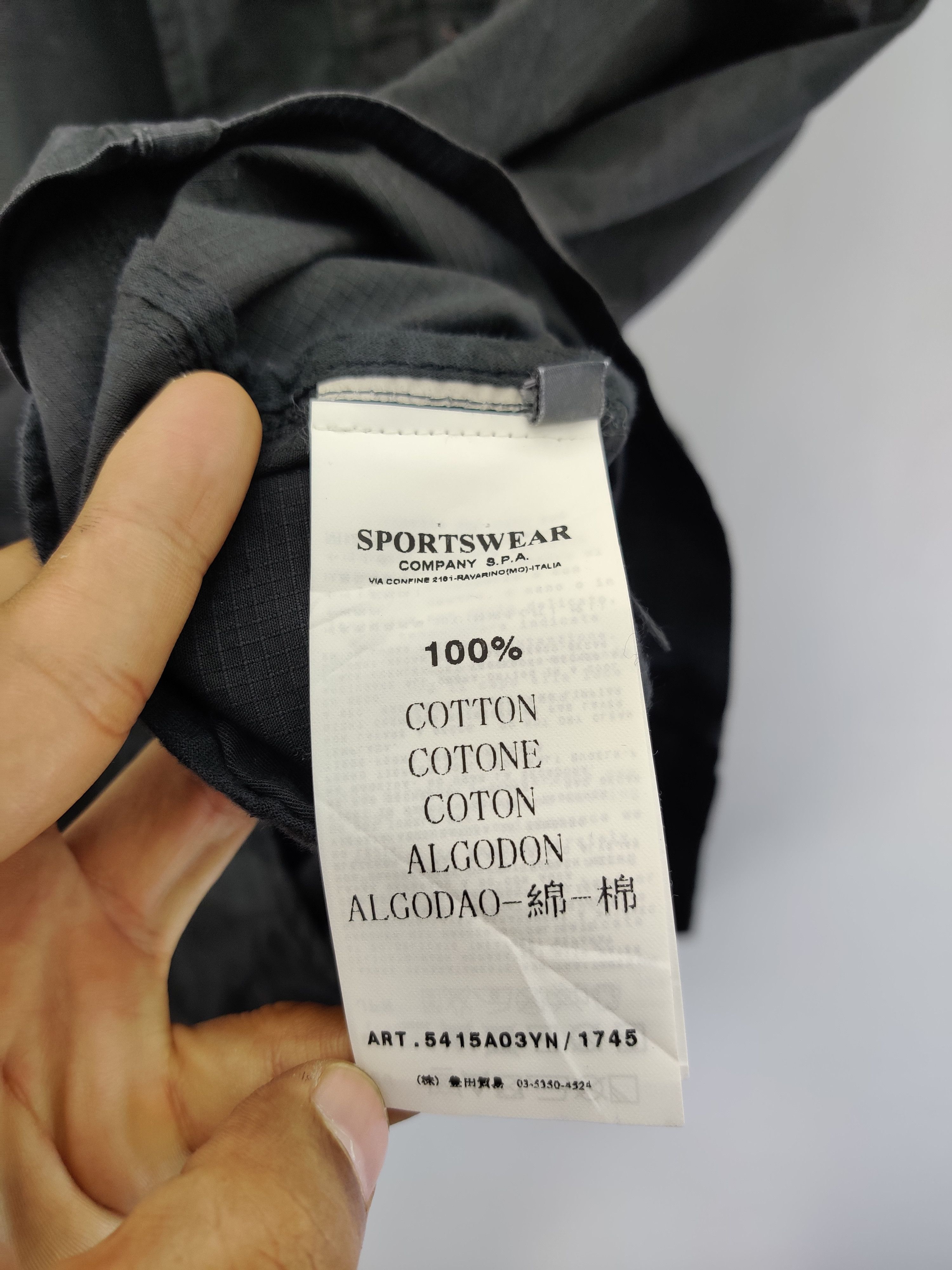 Stone Island × Vintage Vintage 2000 Stone Island Overshirt Jacket Size US L / EU 52-54 / 3 - 11 Thumbnail