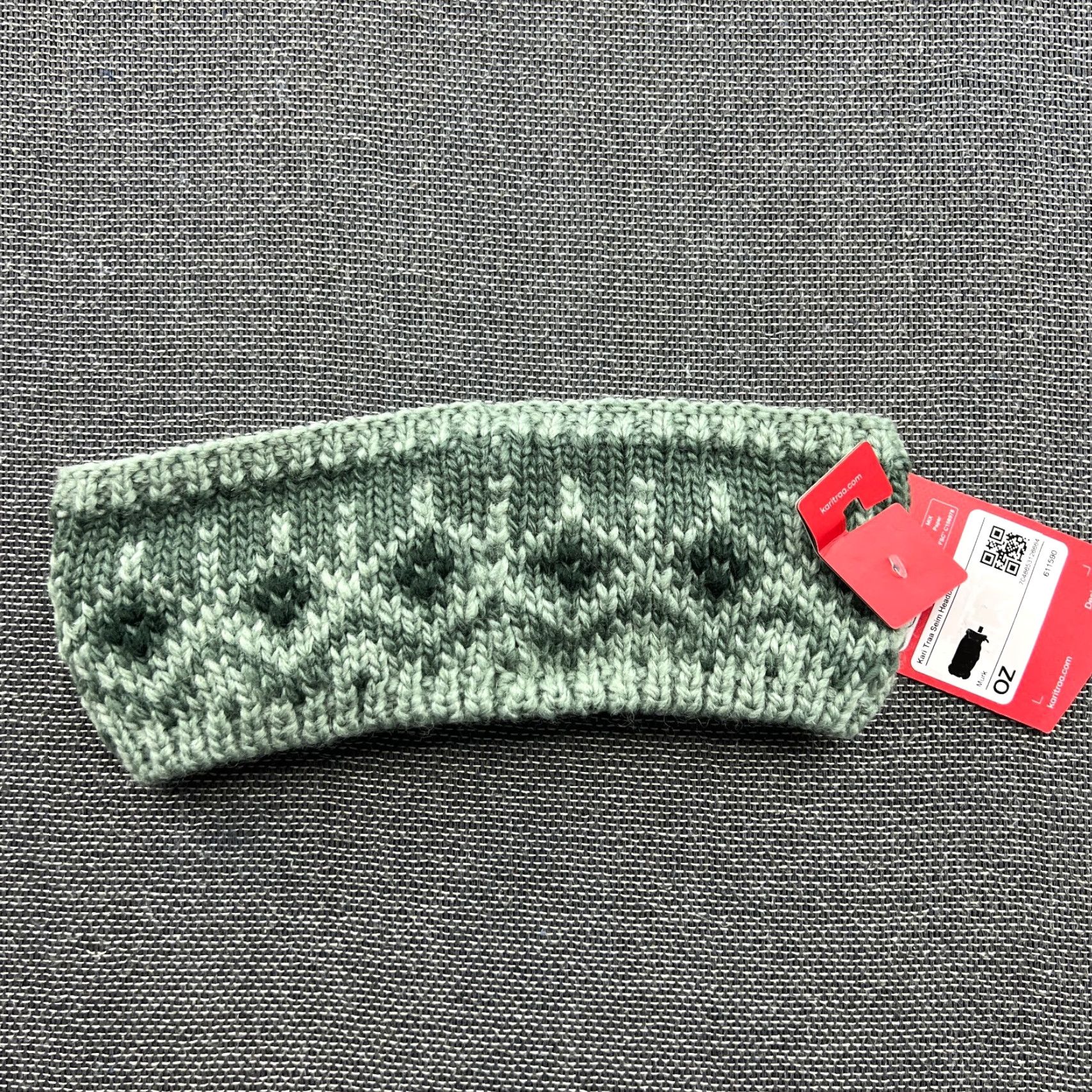 Vintage Kari Traa Womens Wool Blend Headband One Size Fair Isle Knitted Green Lined Size ONE SIZE - 3 Thumbnail