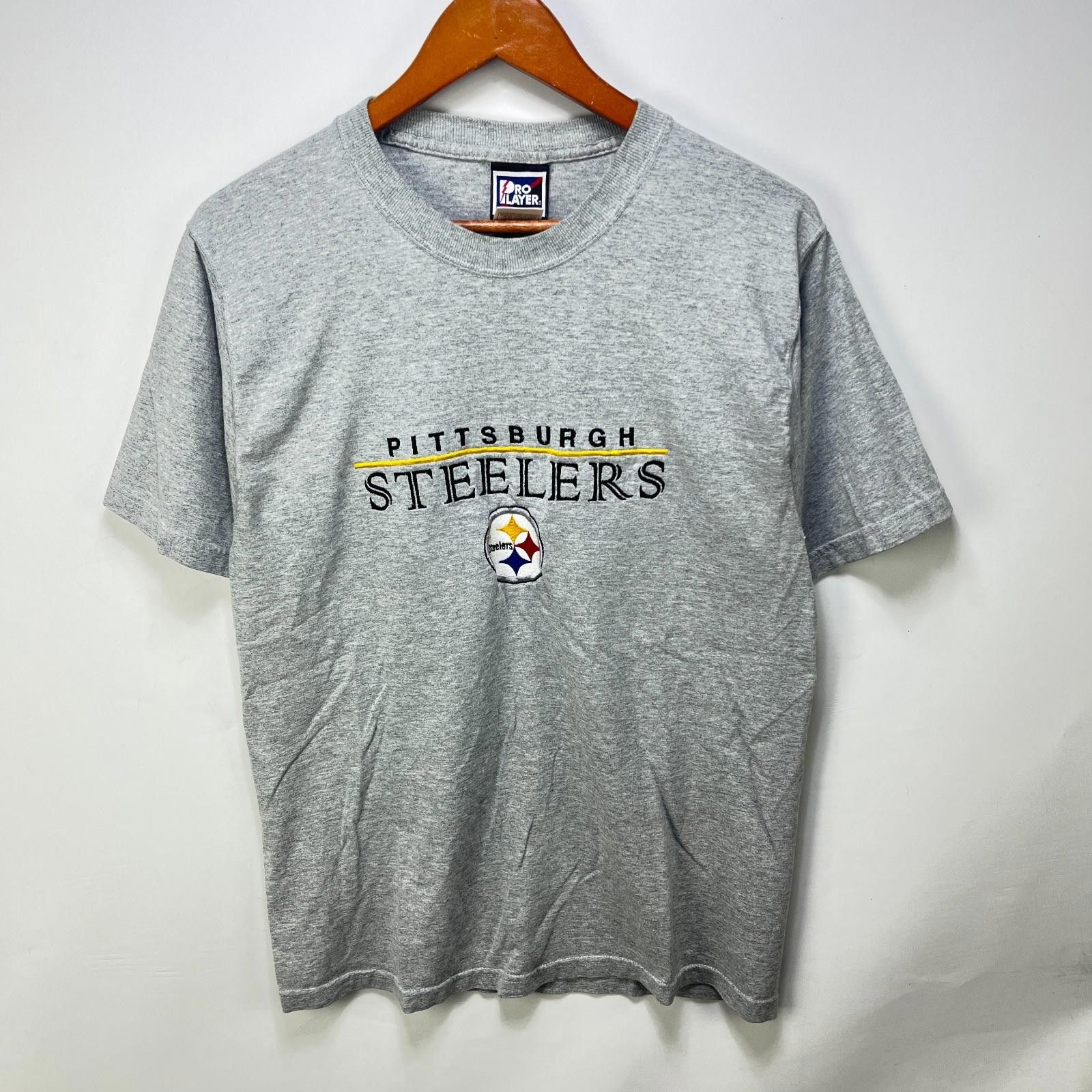Other Vintage Pittsburgh Steelers Gray T-Shirt Short Sleeve Size ONE SIZE - 1 Thumbnail