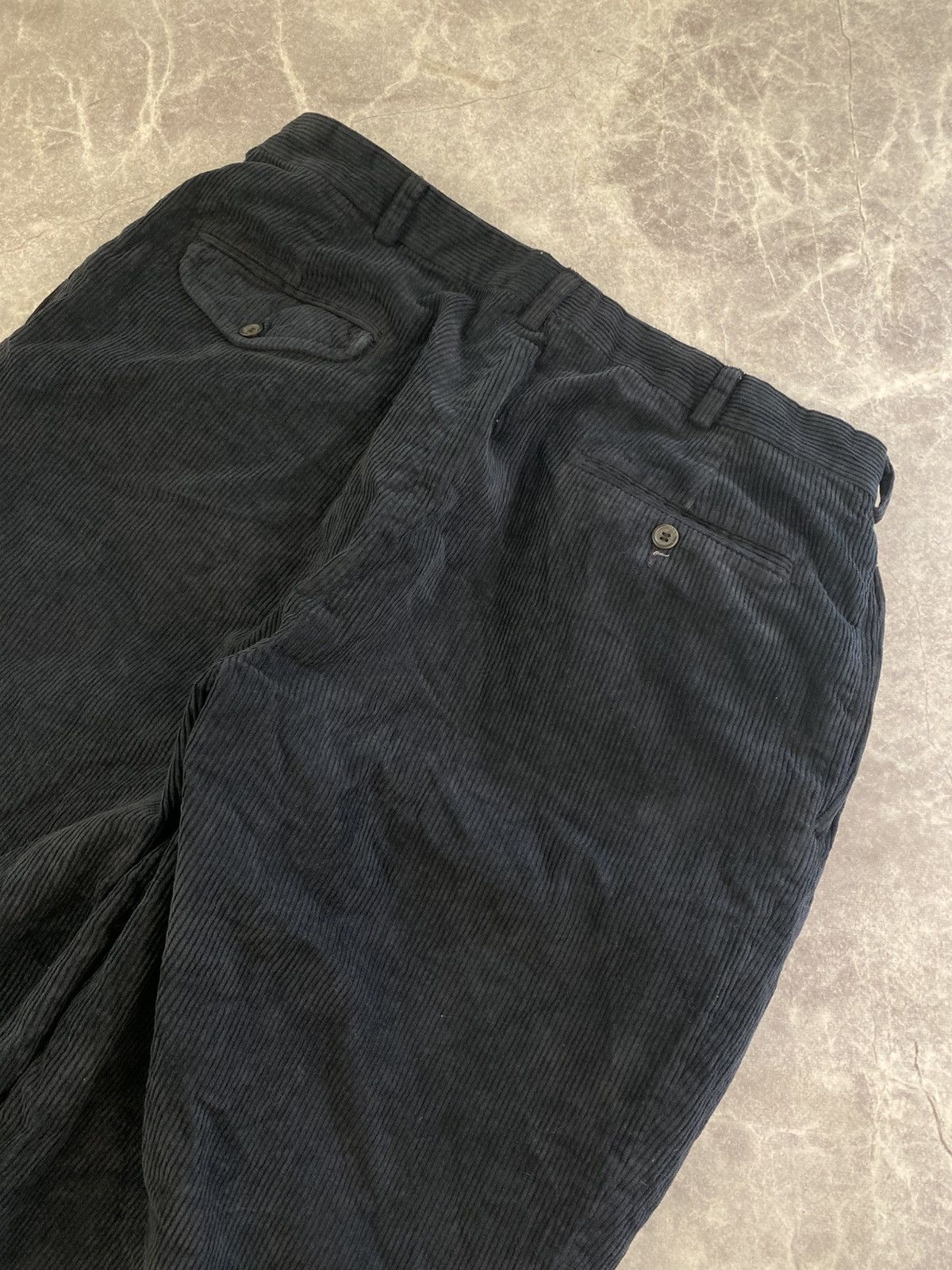 Polo Ralph Lauren Polo Ralph Lauren Wide Blue Corduroy Pants USA made Size L Size US 36 / EU 52 - 9 Thumbnail