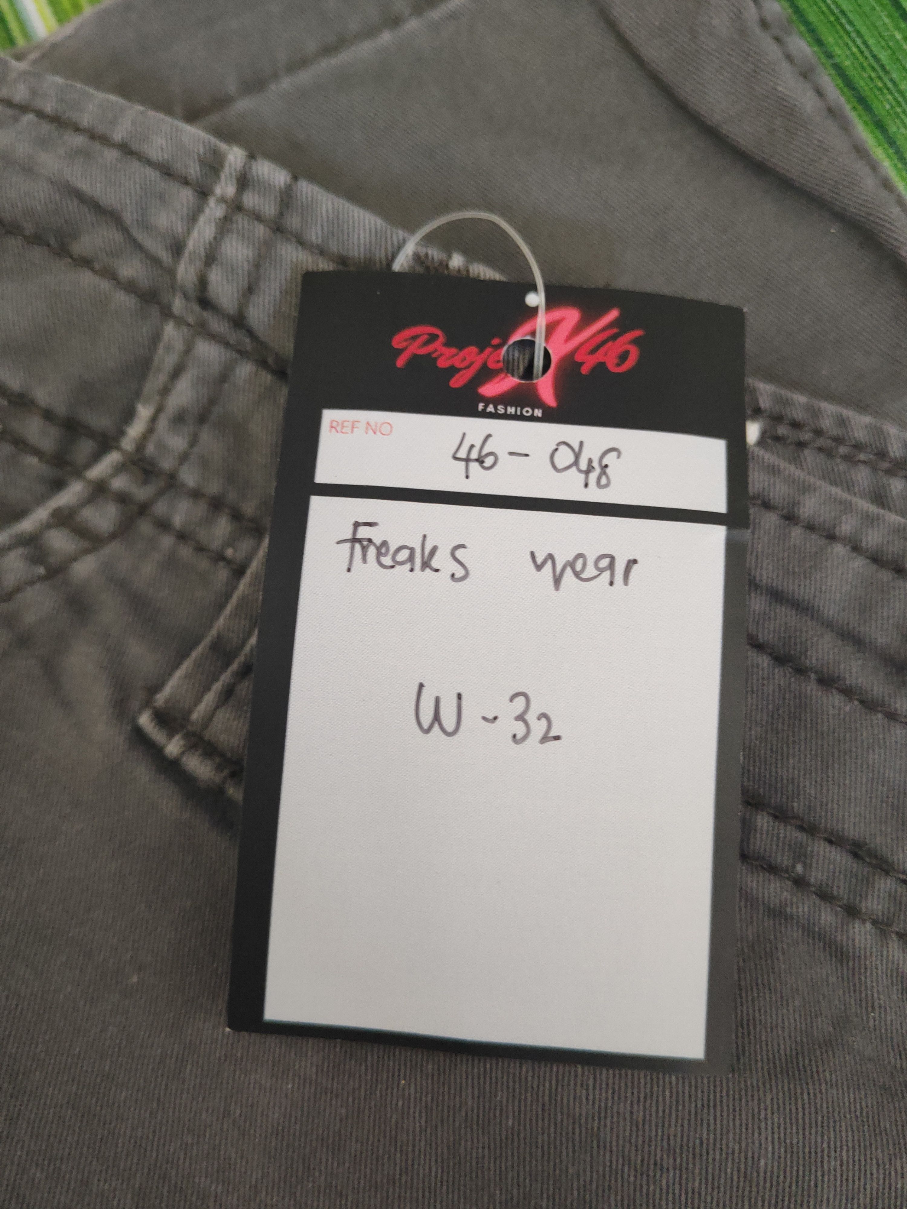 Japanese Brand DL Freaks Wear Dark Gray Multipocket Cargo Pants #46-048 Size US 32 / EU 48 - 15 Thumbnail