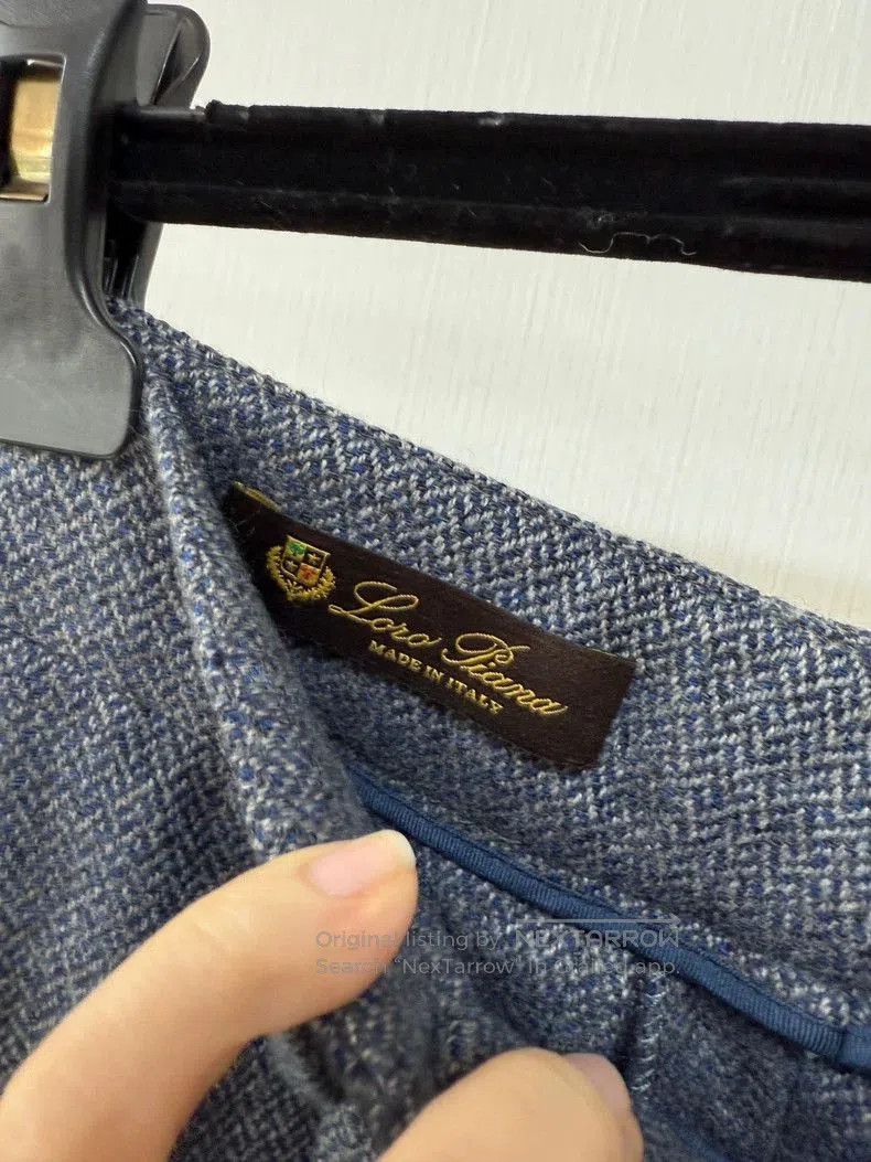 Loro Piana Loro Piana Gray Wool Dress Pants. Size US 30 / EU 46 - 4 Thumbnail