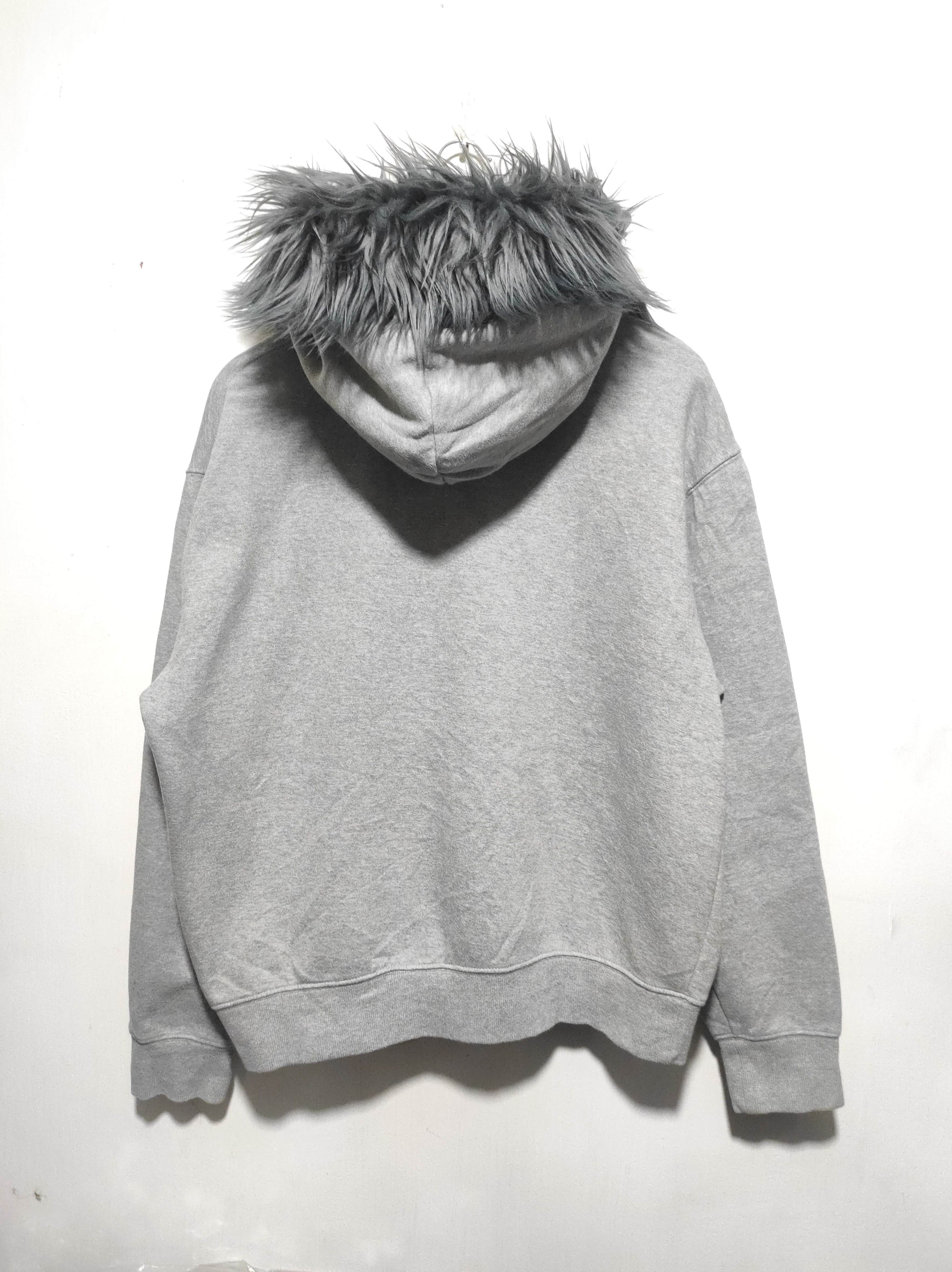 Japanese Brand Musinsa Standard Boxy Double Zip Fur Hoodie i6w9 LBG style Size US XL / EU 56 / 4 - 11 Thumbnail