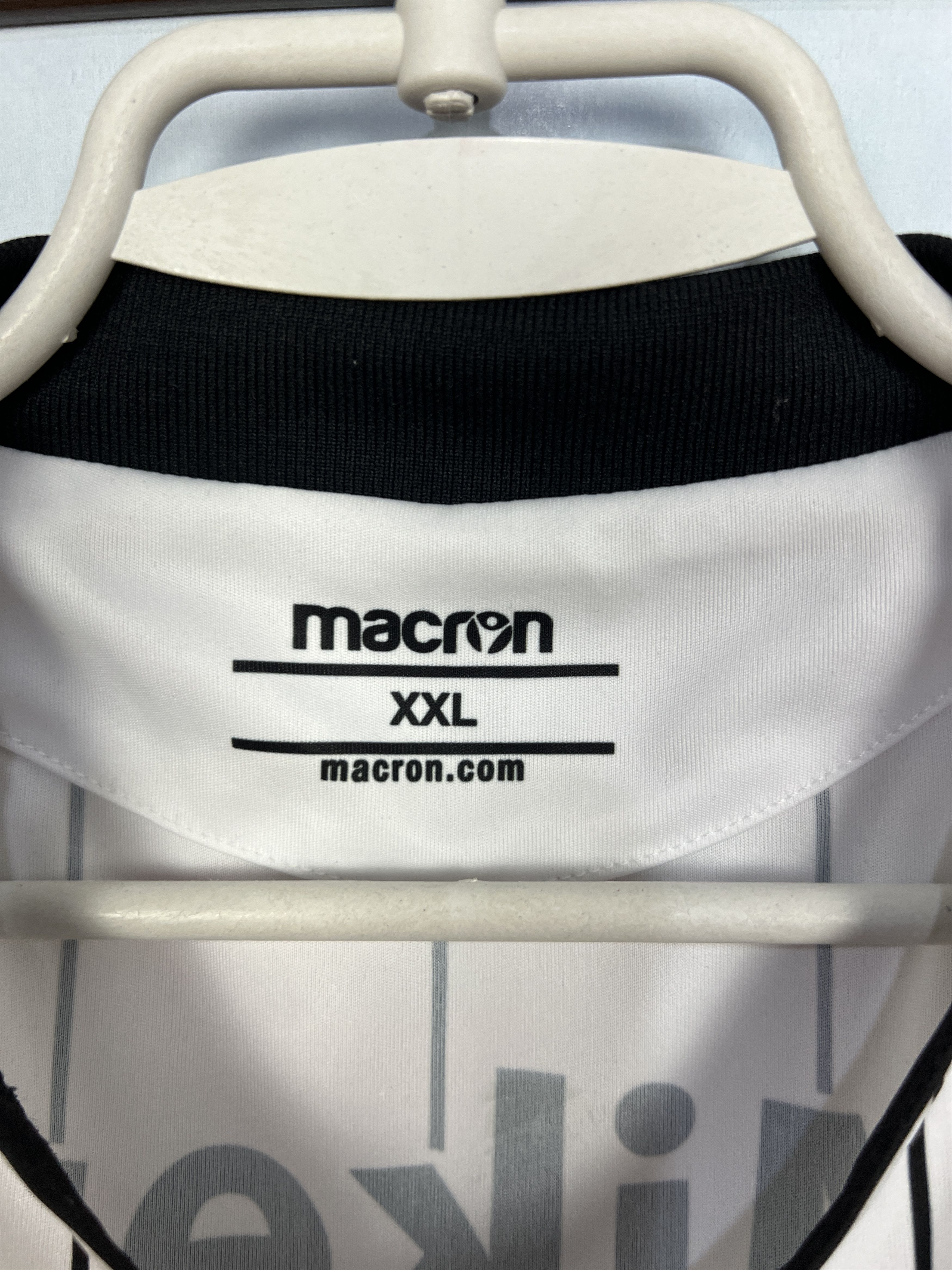 Macron Merthyr Town Football Shirts Soccer White Macron Mens Trikot Size US XXL / EU 58 / 5 - 8 Thumbnail