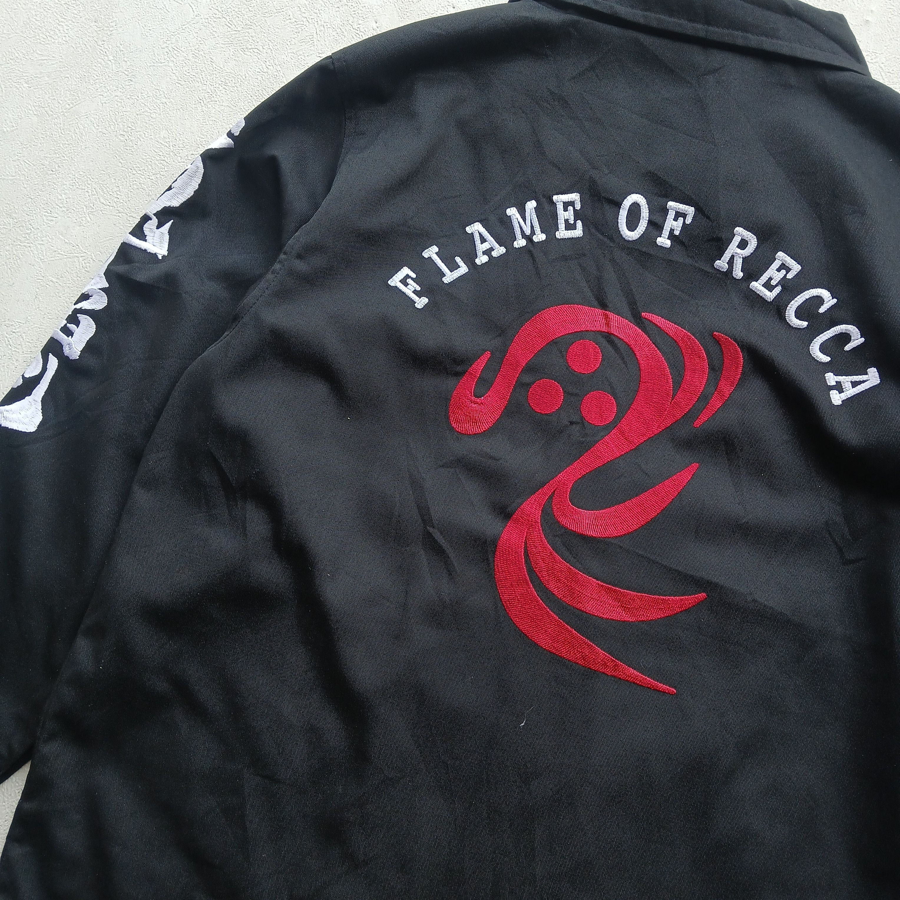 Anime Work jacket casual canvas anime flame of recca official Size US M / EU 48-50 / 2 - 6 Thumbnail
