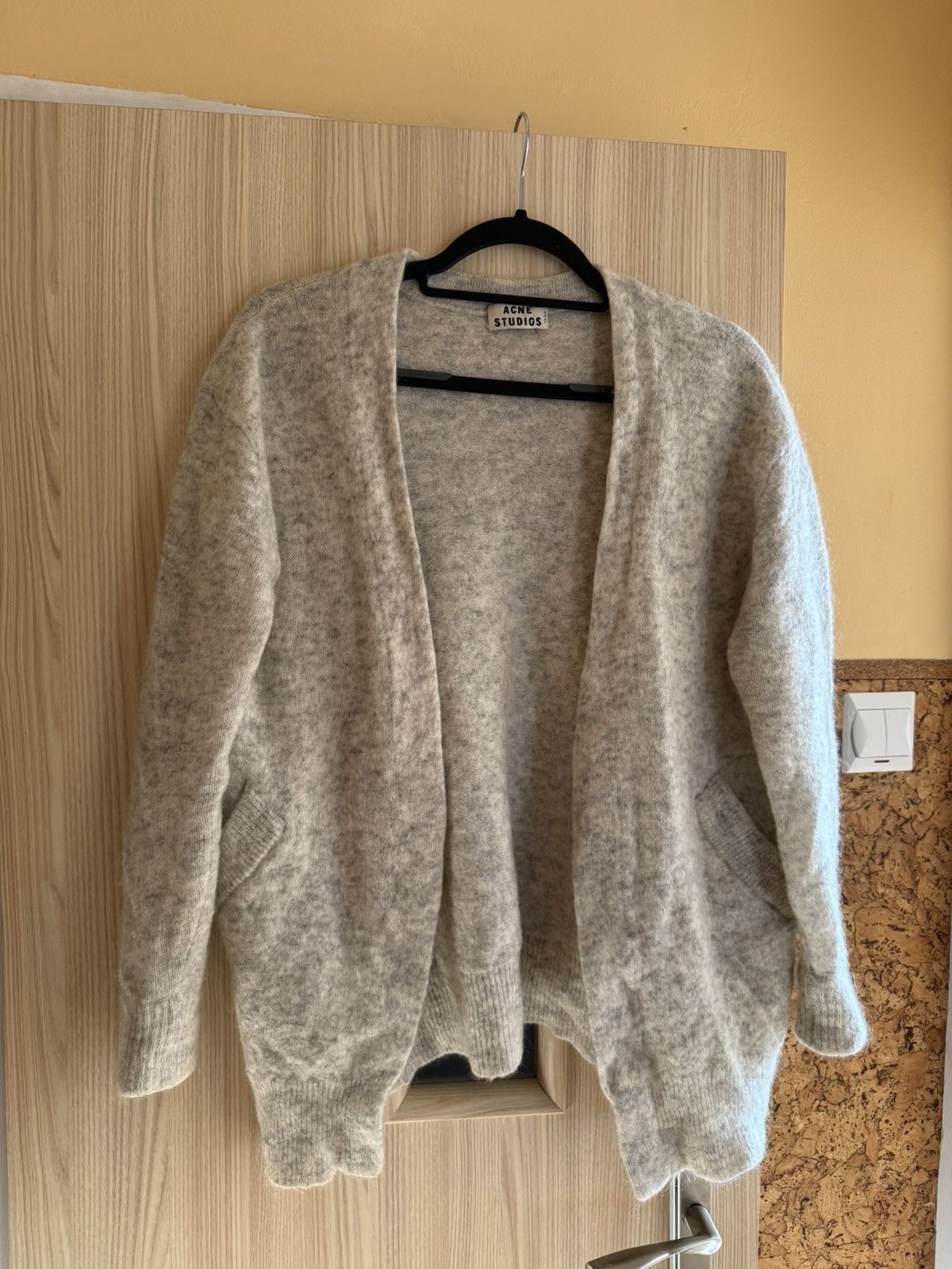 Acne Studios Acne Studios Womens Raya Mohair Open Cardigan Size XS Size XS / US 0-2 / IT 36-38 - 1 Thumbnail