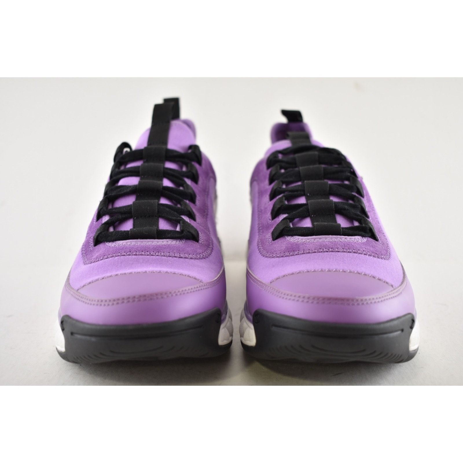 Chanel Chanel 20C Mens Purple Black White CC Logo Lace Up Low Size US 11 / EU 44 - 7 Thumbnail