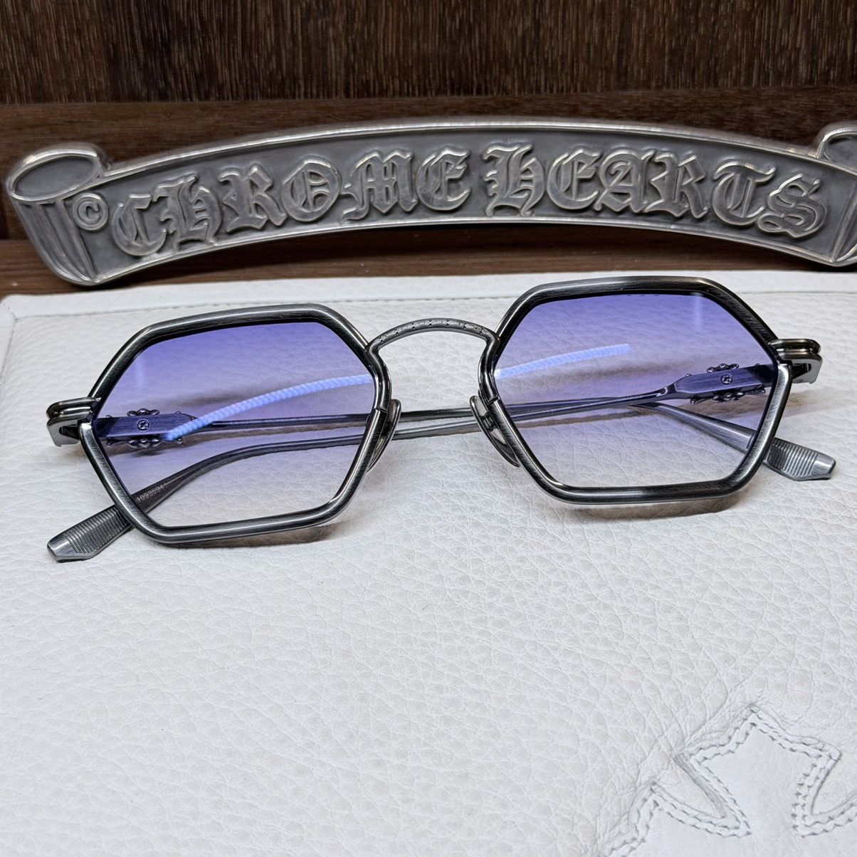Chrome Hearts Chrome Hearts DATASS 1/1 Sunglasses Size ONE SIZE - 1 Thumbnail