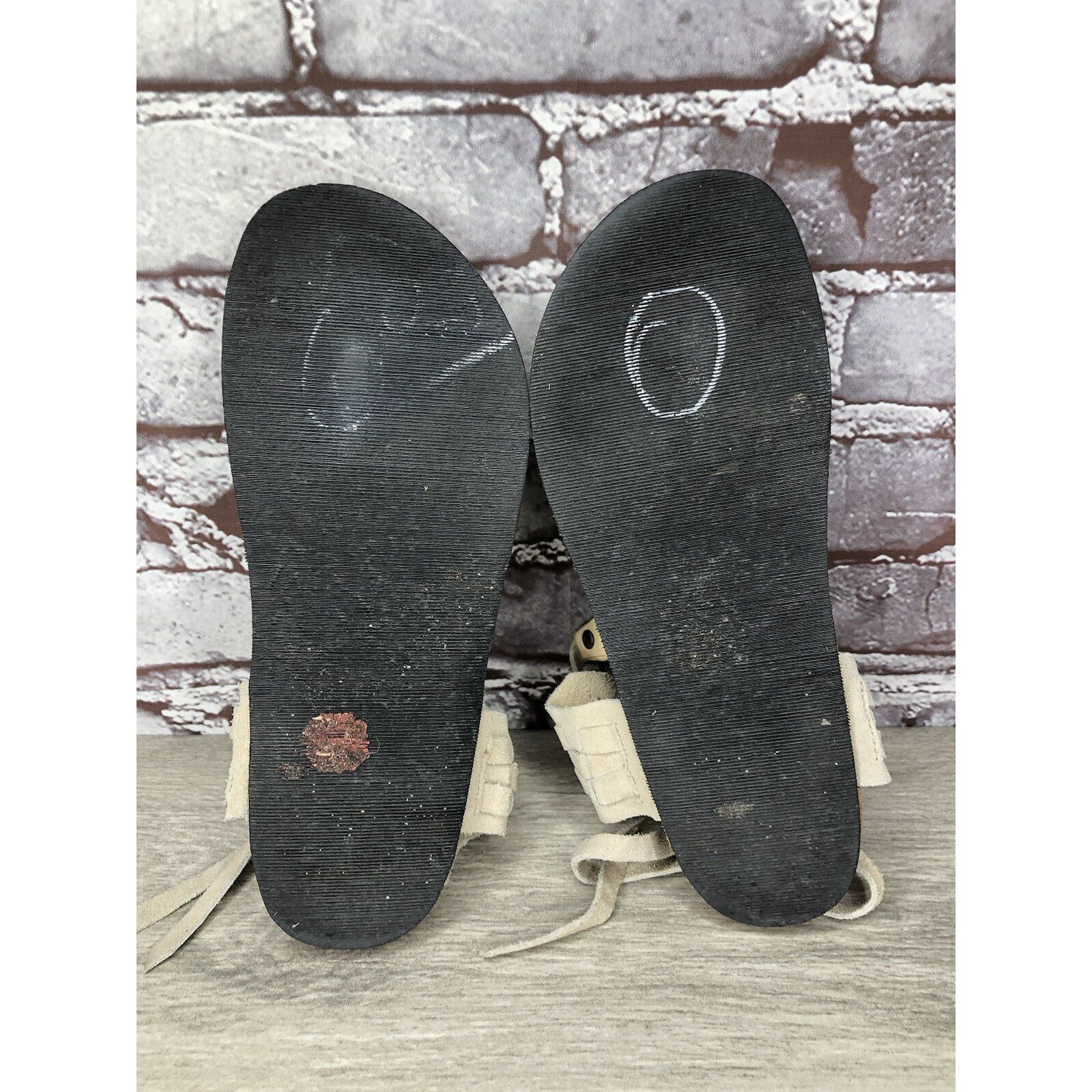 Free People Free People Grey Suede Leather Collins Thong Chain Strappy S Size US 6 / IT 36 - 7 Thumbnail