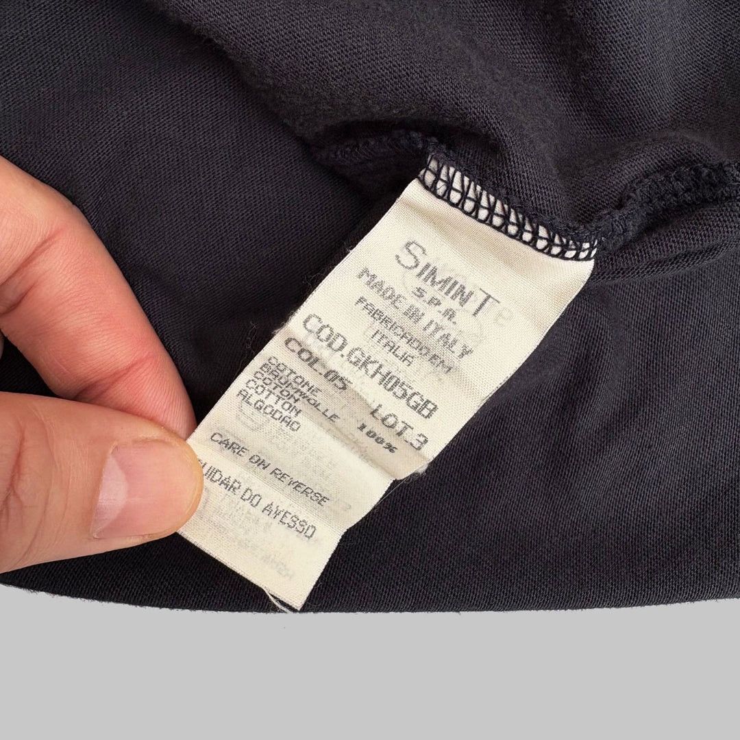 Armani Giorgio Armani 1990 90s Vintage Collezioni L/S Logo T-Shirt Size US L / EU 52-54 / 3 - 4 Thumbnail