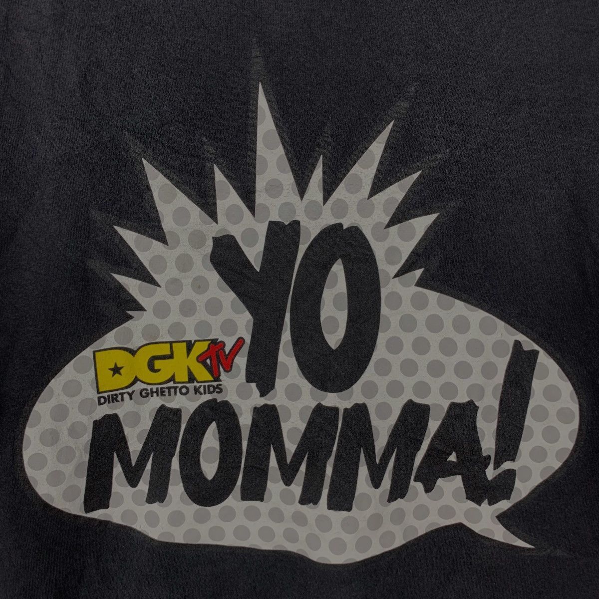 Vintage DIRTY GHETTO KIDS Yo Momma Hip Hop Rap Tee Shirt Size US L / EU 52-54 / 3 - 3 Thumbnail
