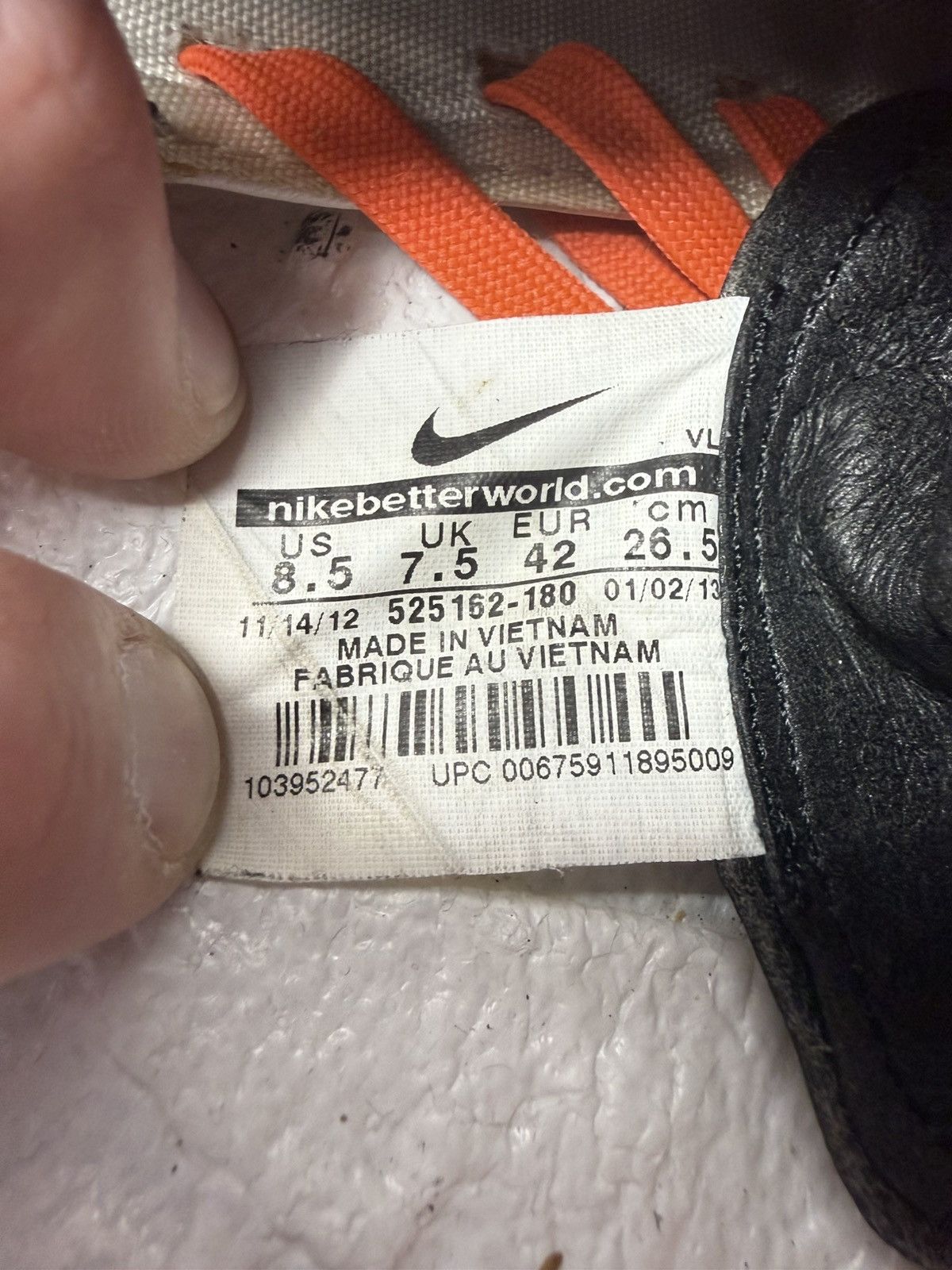 Nike Nike CTR 360 Trequartista 3 FG US8.5 UK7.5 EUR42 boots Size US 8.5 / EU 41-42 - 17 Thumbnail