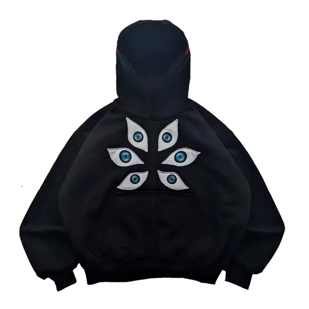 Japanese Brand × Vintage retro hoodie Size US L / EU 52-54 / 3 - 3 Thumbnail